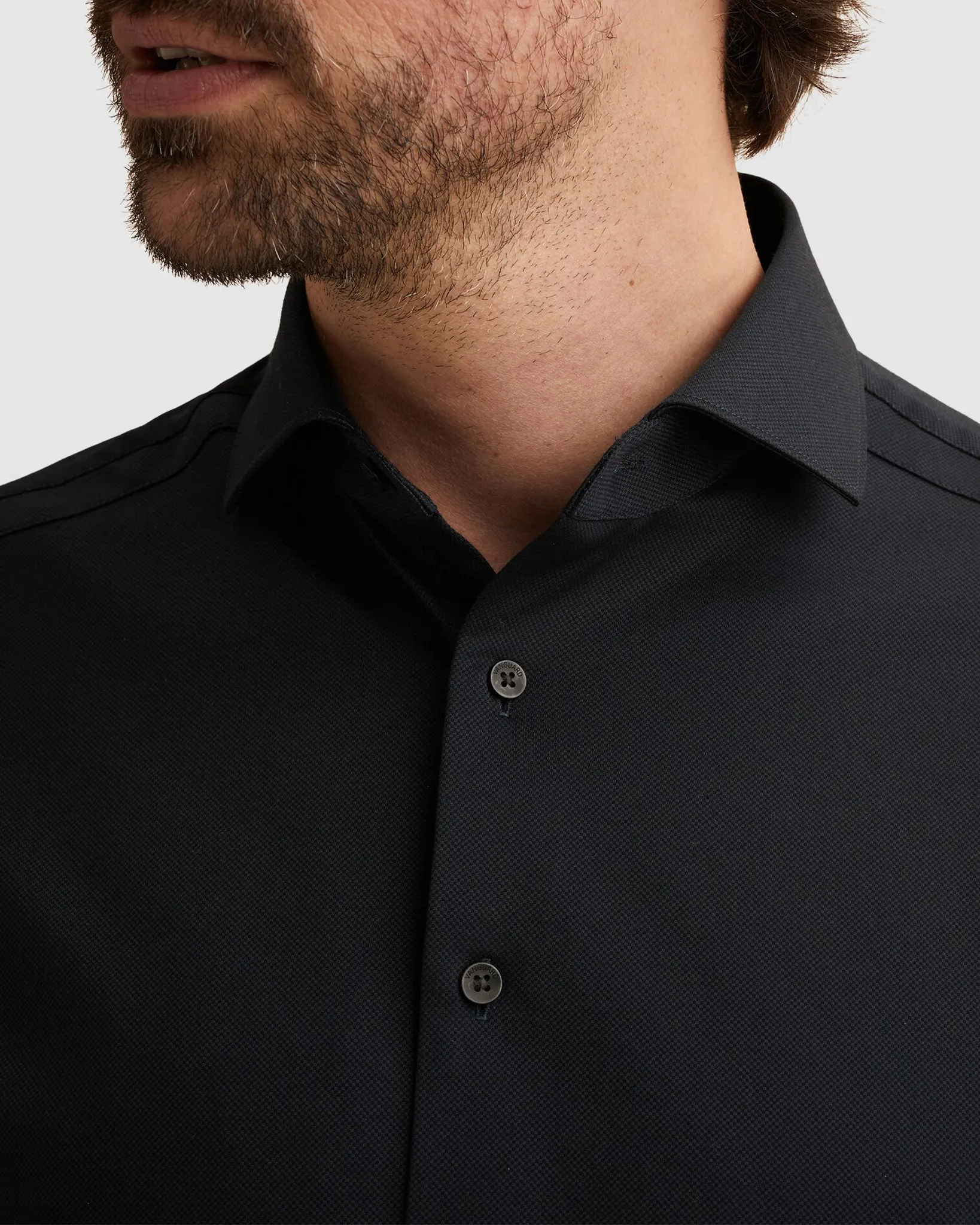 Vanguard Casual Overhemd Blauw 110969-001-M