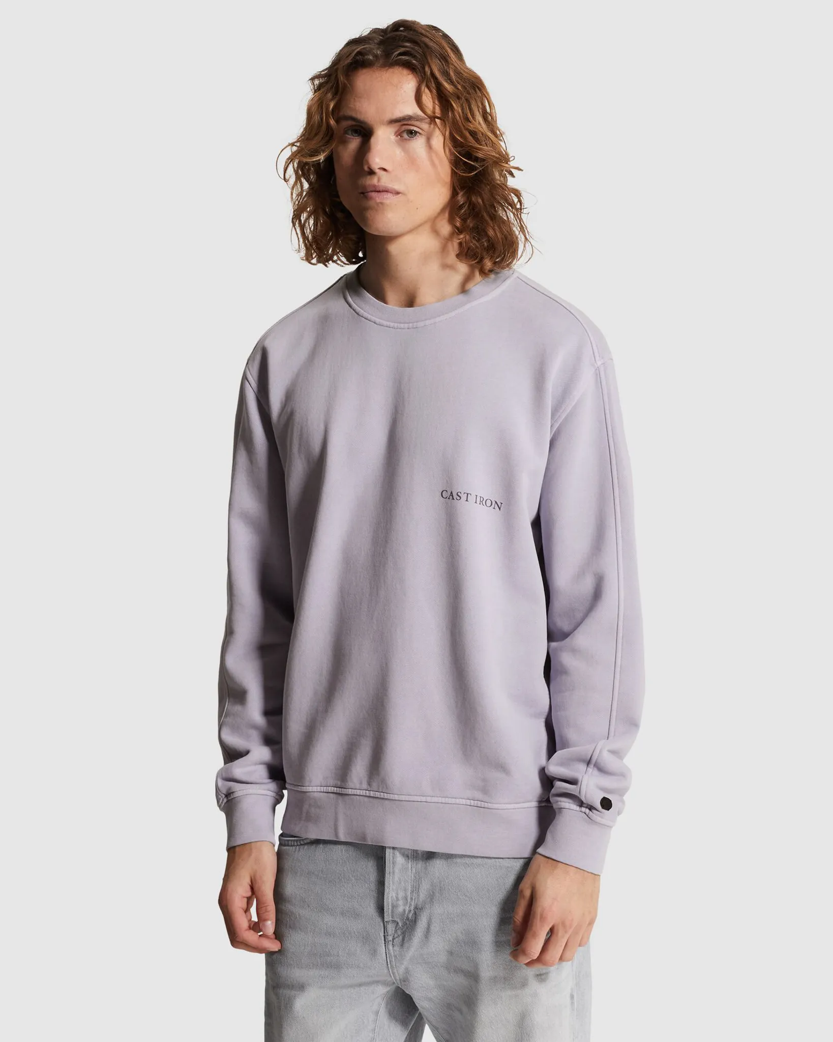 Cast Iron Sweater Licht blauw 110983-001-L