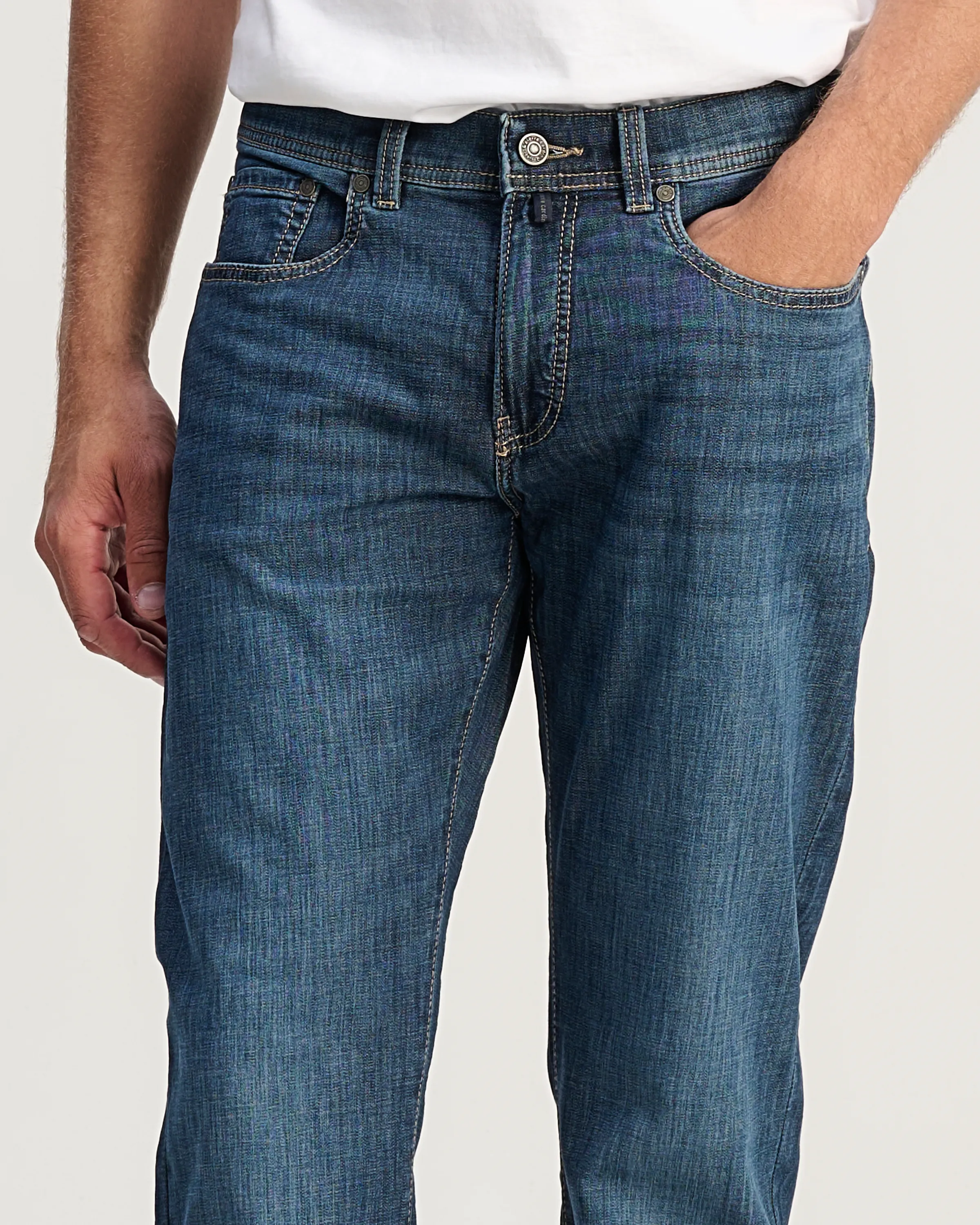 Pierre Cardin Lyon Jeans Blauw 110989-001-32/32