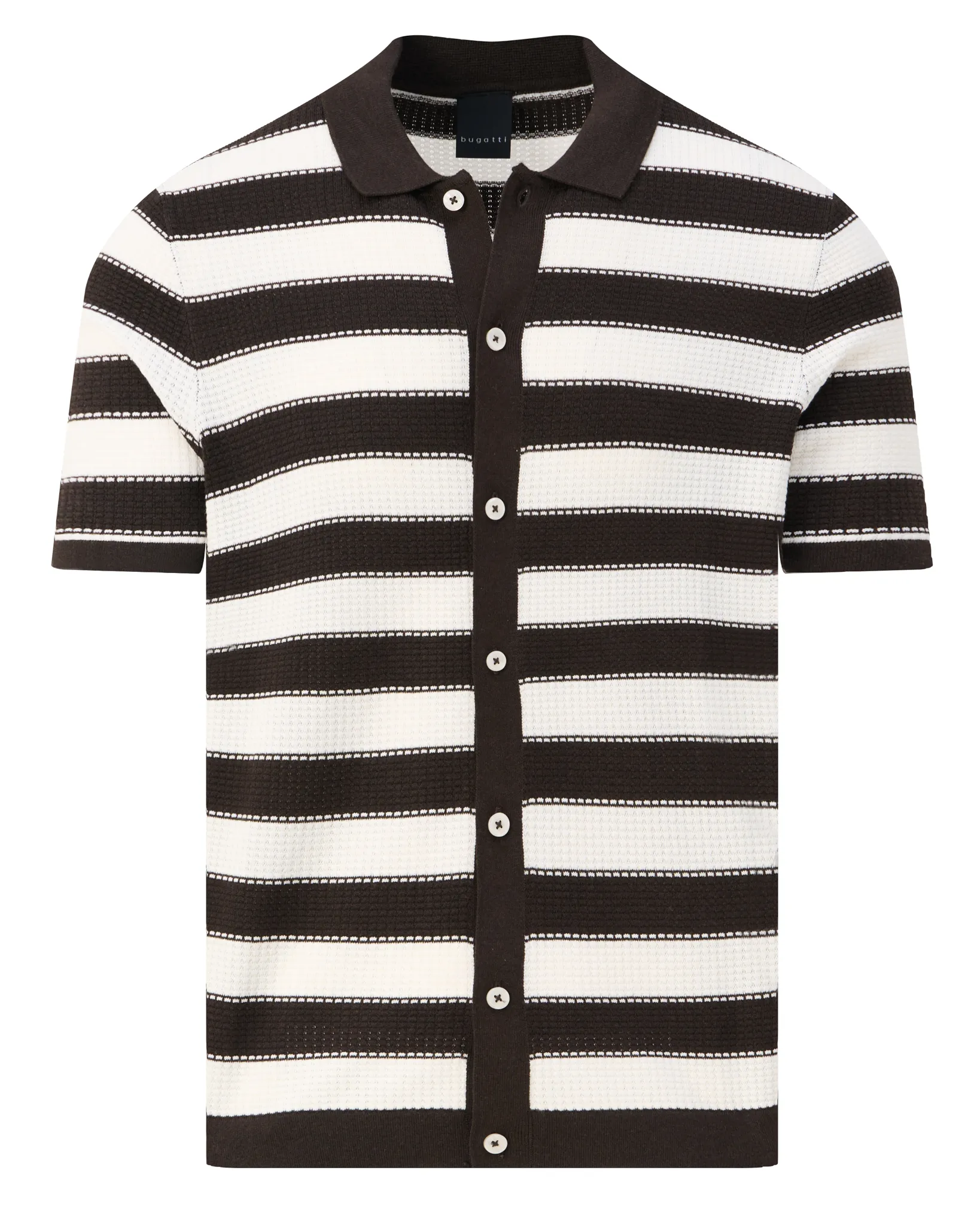 Bugatti clothing Polo Bruin 111045-001-L