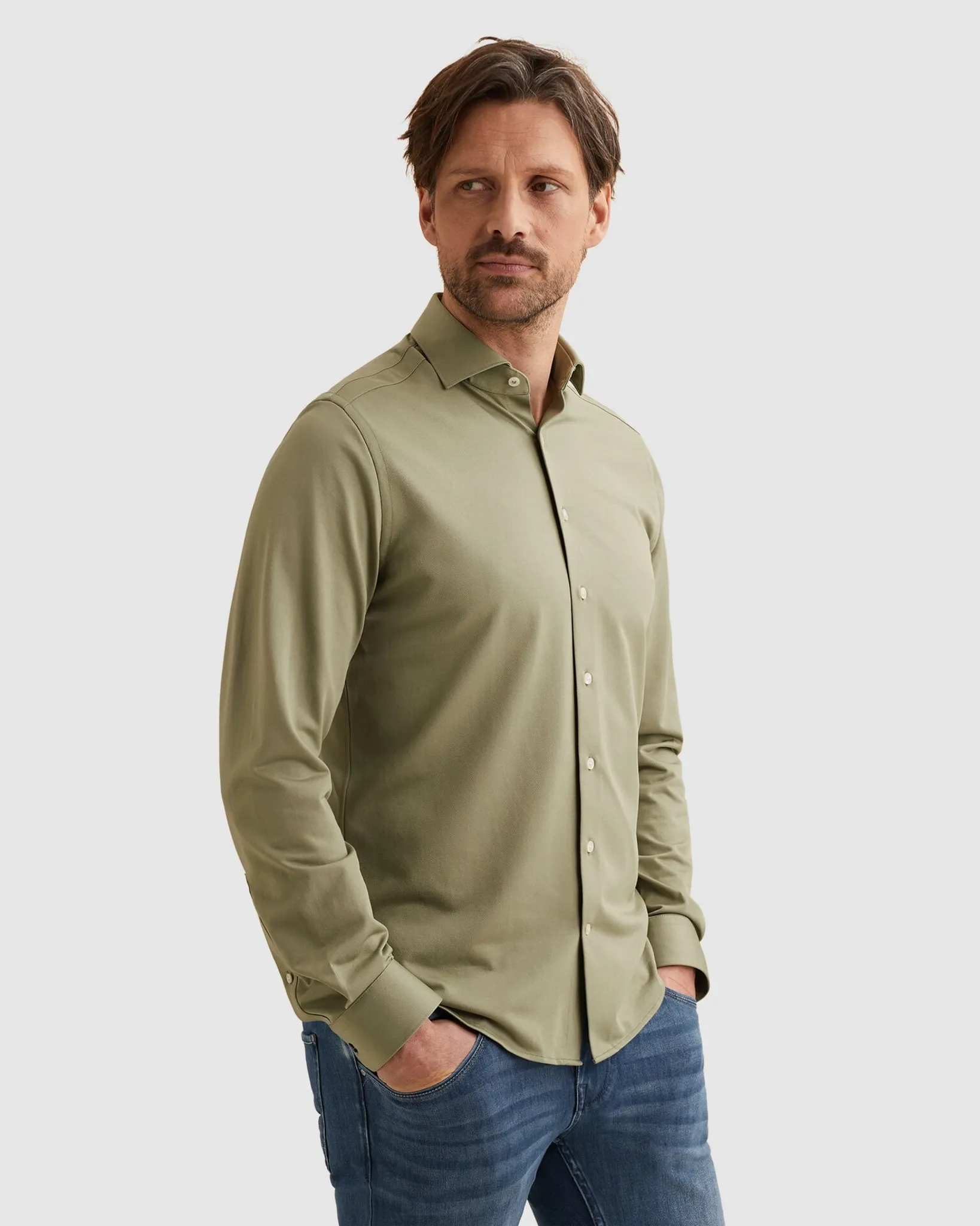 Vanguard Casual Overhemd Bruin 111064-001-M