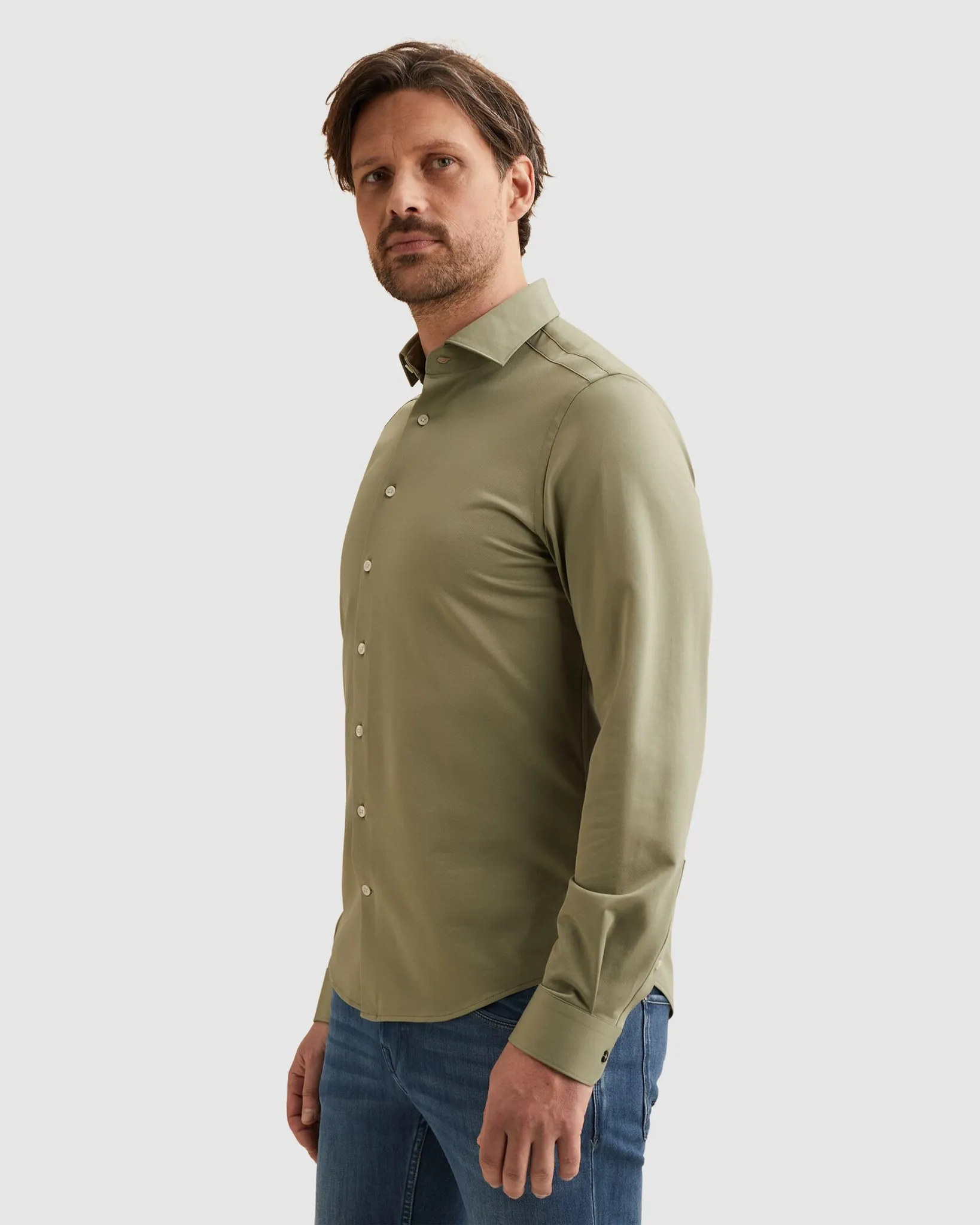 Vanguard Casual Overhemd Bruin 111064-001-M