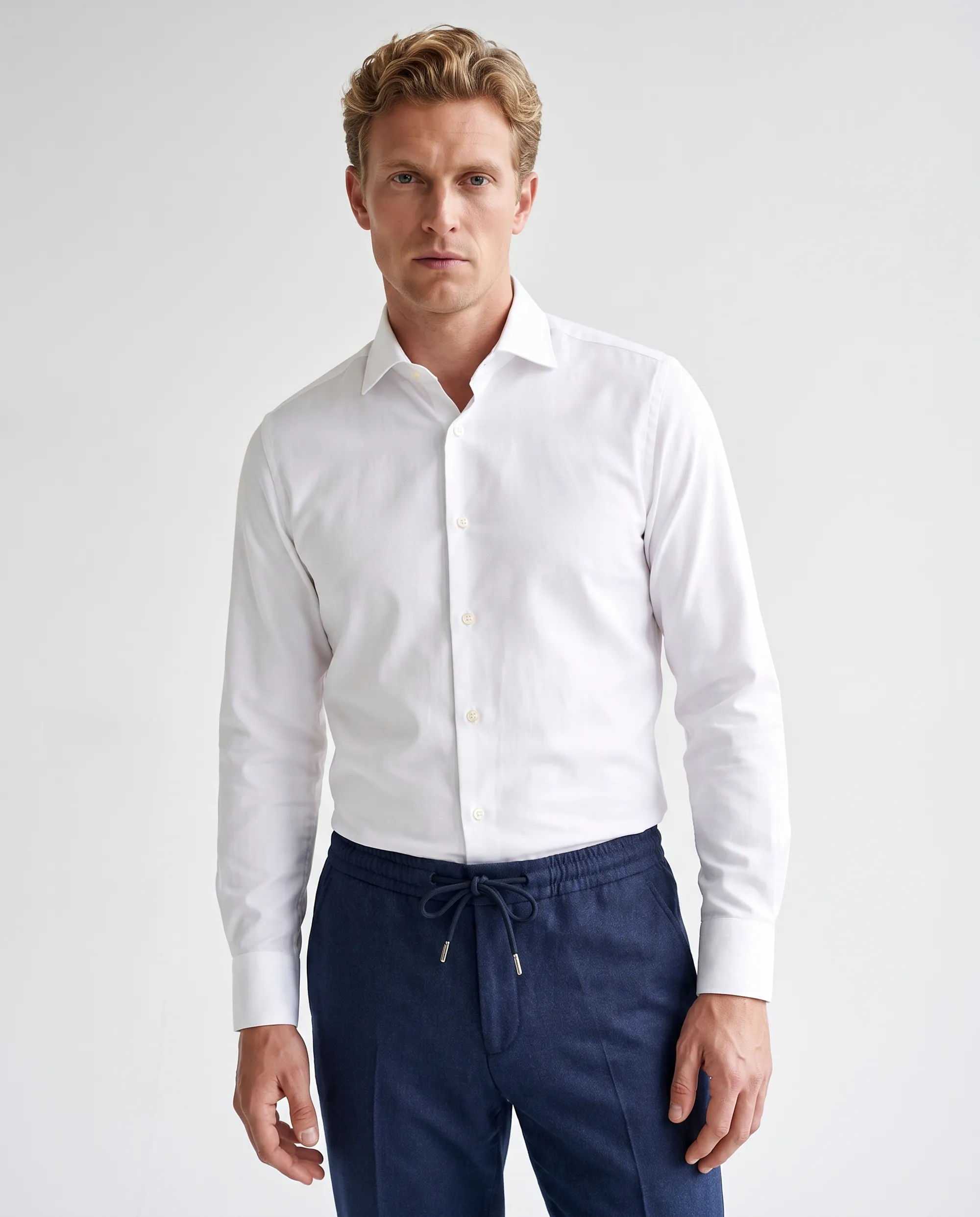 The BLUEPRINT Premium Overhemd WHITE 111065-001-L