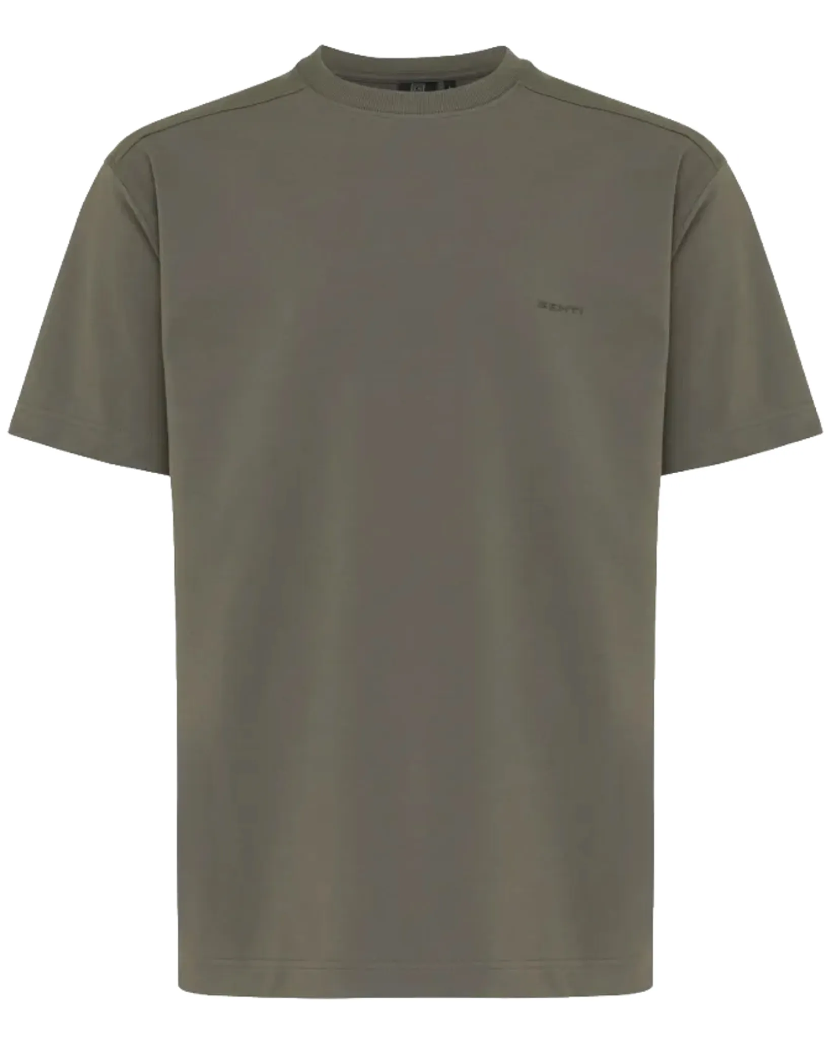 Genti T-shirt Groen 111069-001-L
