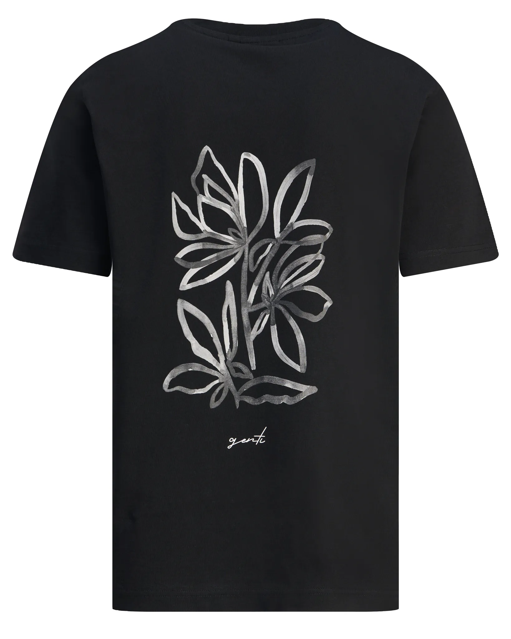 Genti T-shirt Zwart 111073-001-L
