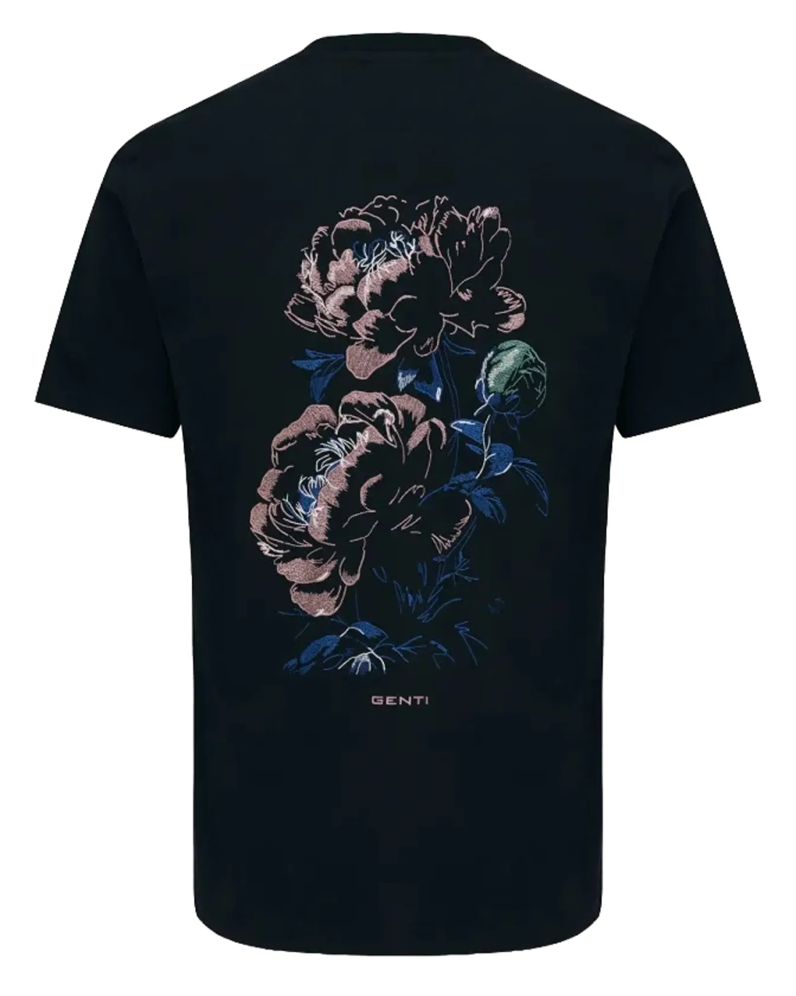 Genti T-shirt Zwart 111075-001-L