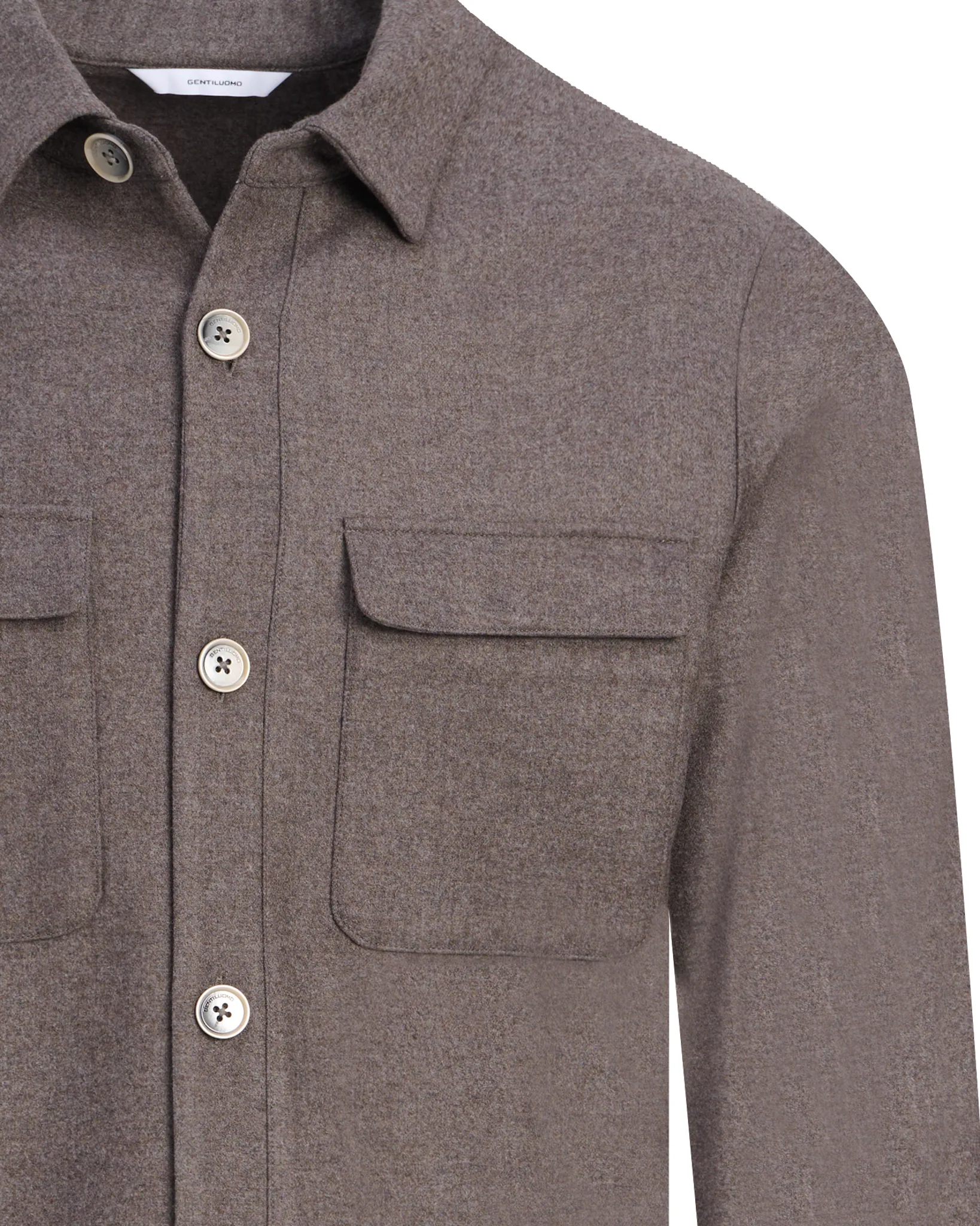 Gentiluomo Overshirt Bruin 111090-001-48