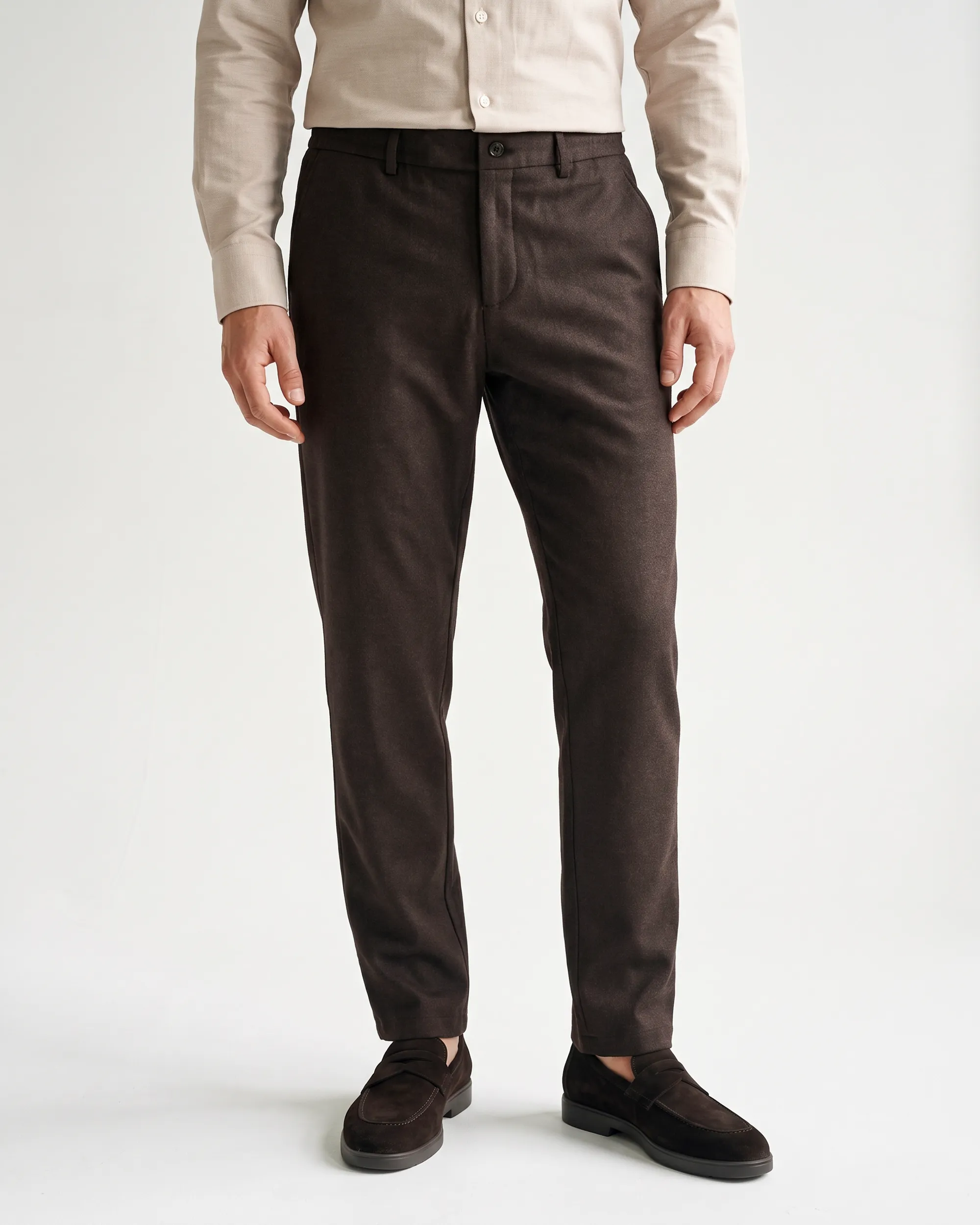 Gentiluomo Forte Pantalon Donker bruin 111092-001-48