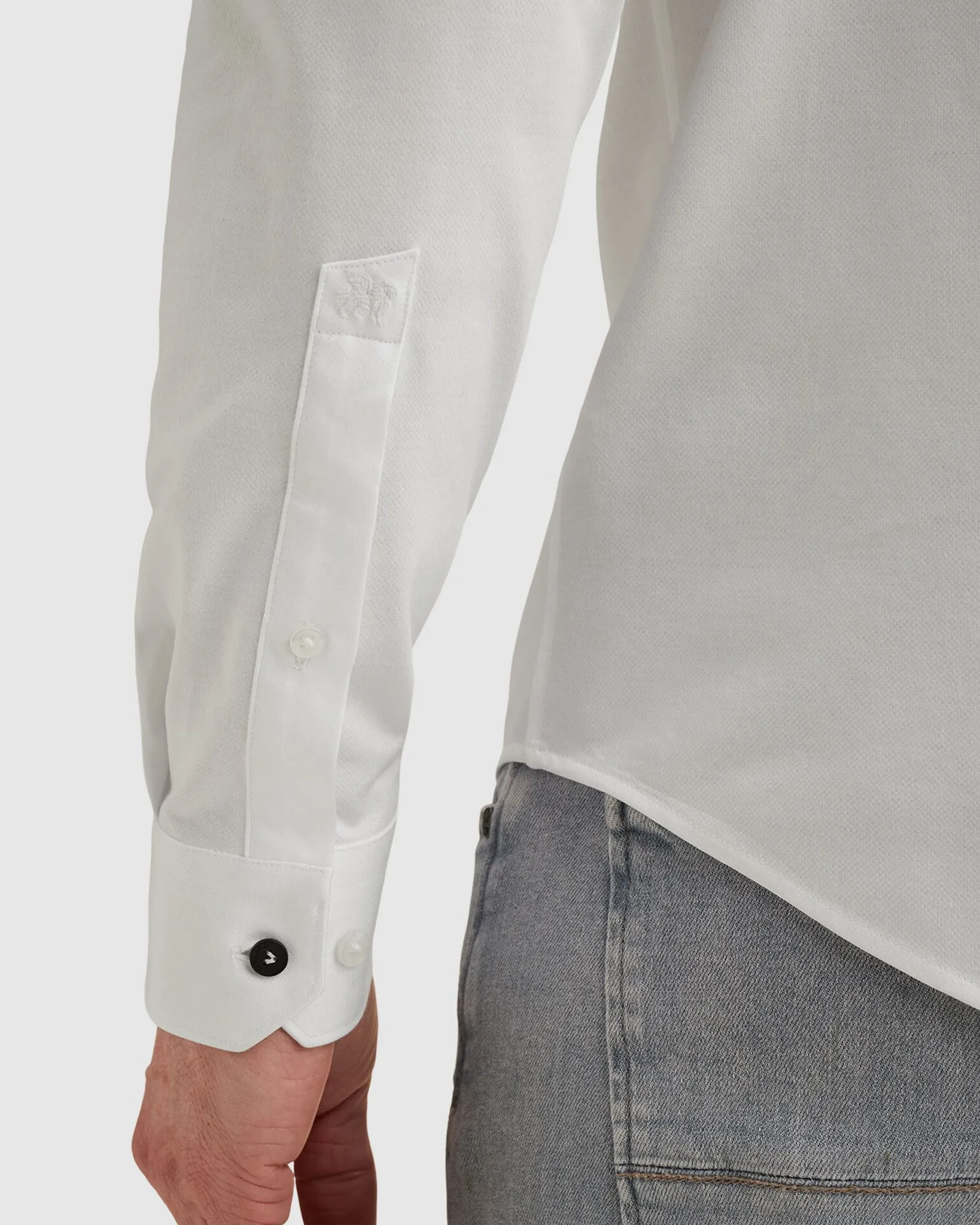 Vanguard Casual Overhemd Wit 111110-001-L