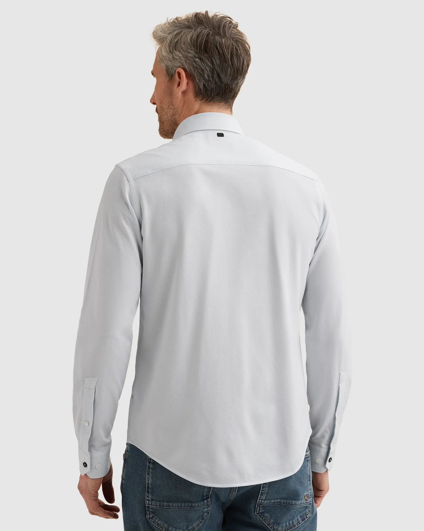 Vanguard Casual Overhemd Blauw 111111-001-M