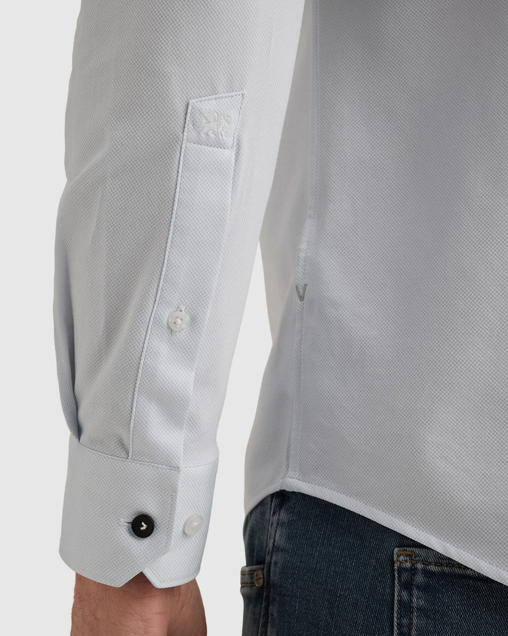 Vanguard Casual Overhemd Blauw 111111-001-M