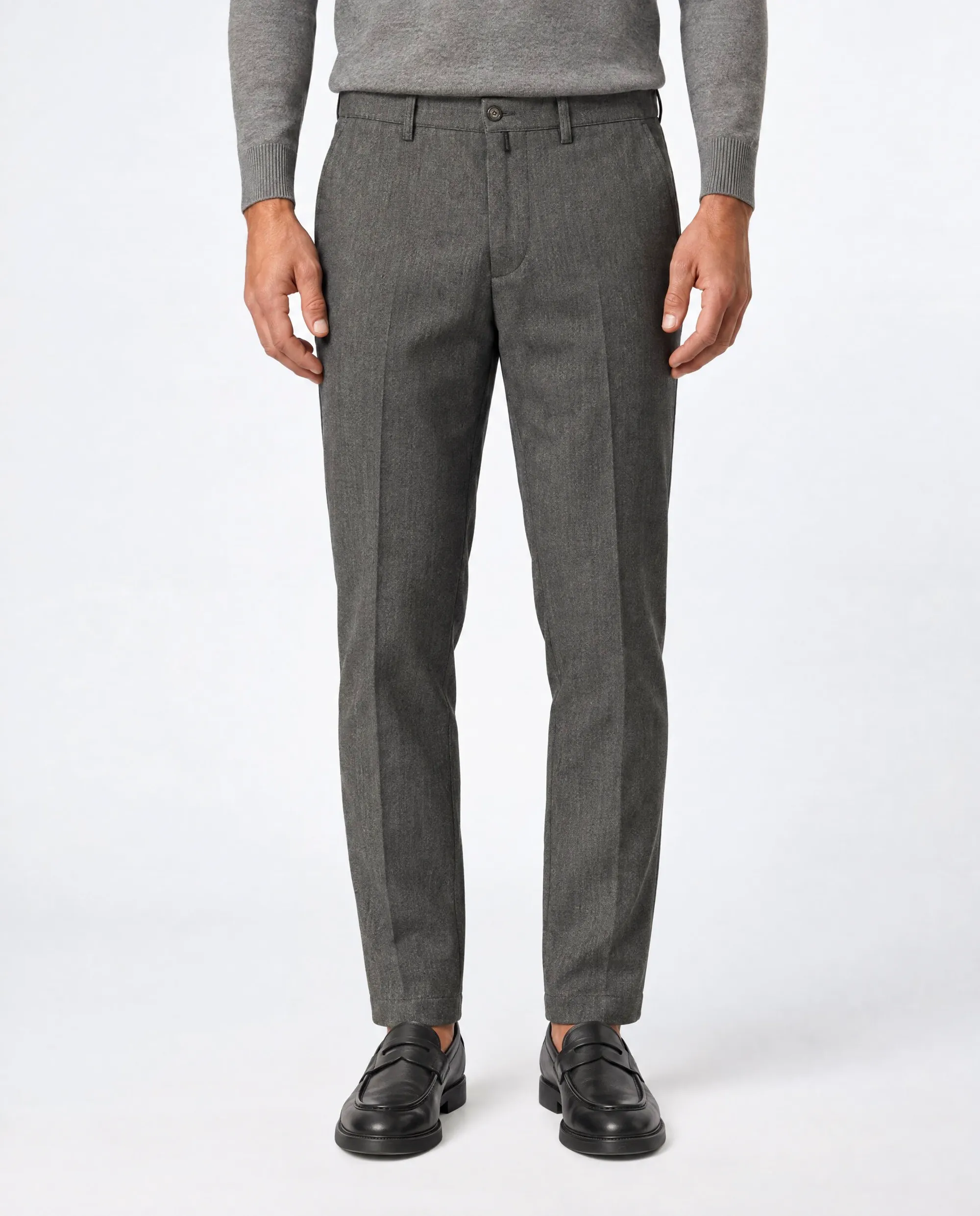 Pierre Cardin Chino Colmar Donker grijs 111124-001-31/32