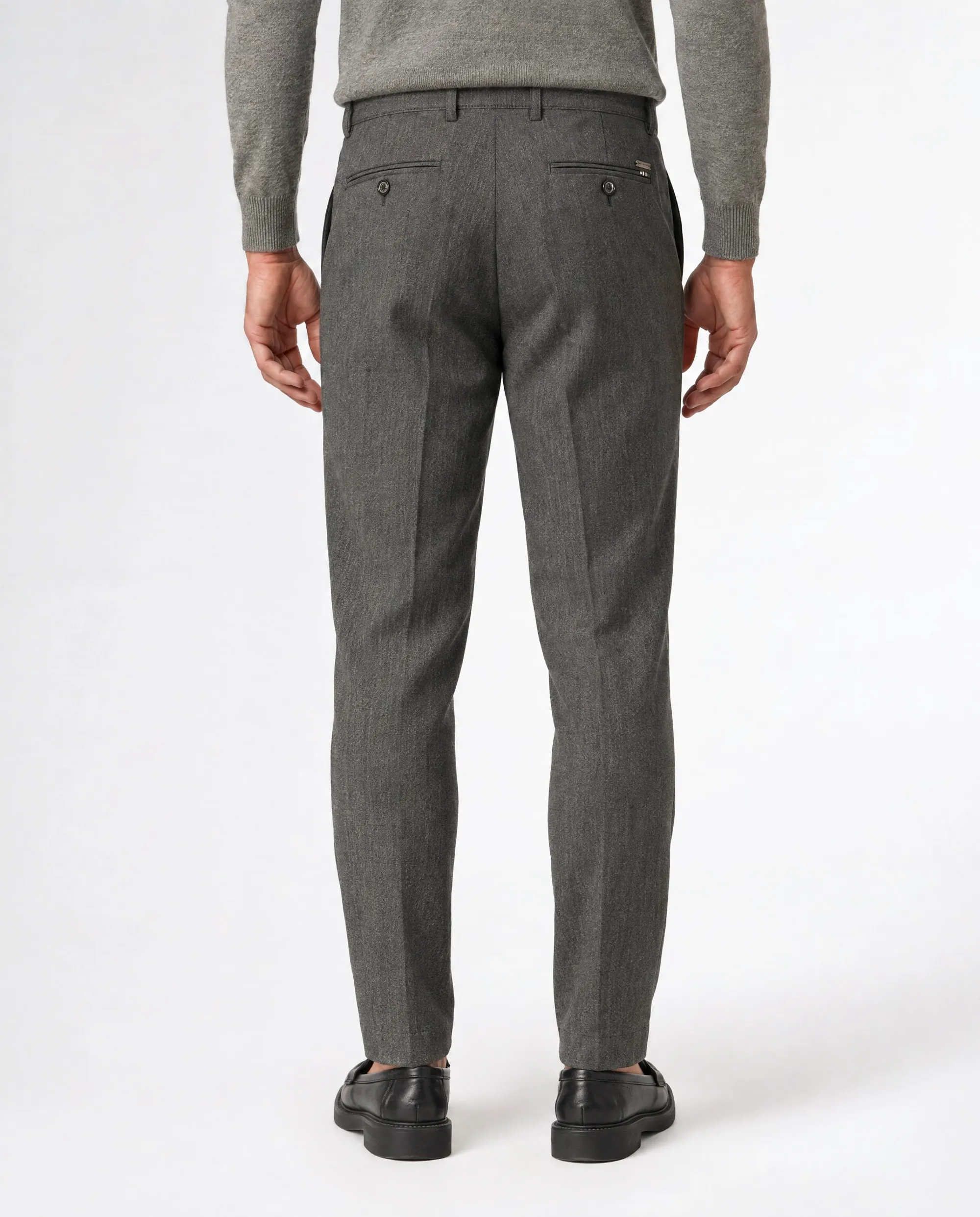 Pierre Cardin Chino Colmar Donker grijs 111124-001-31/32