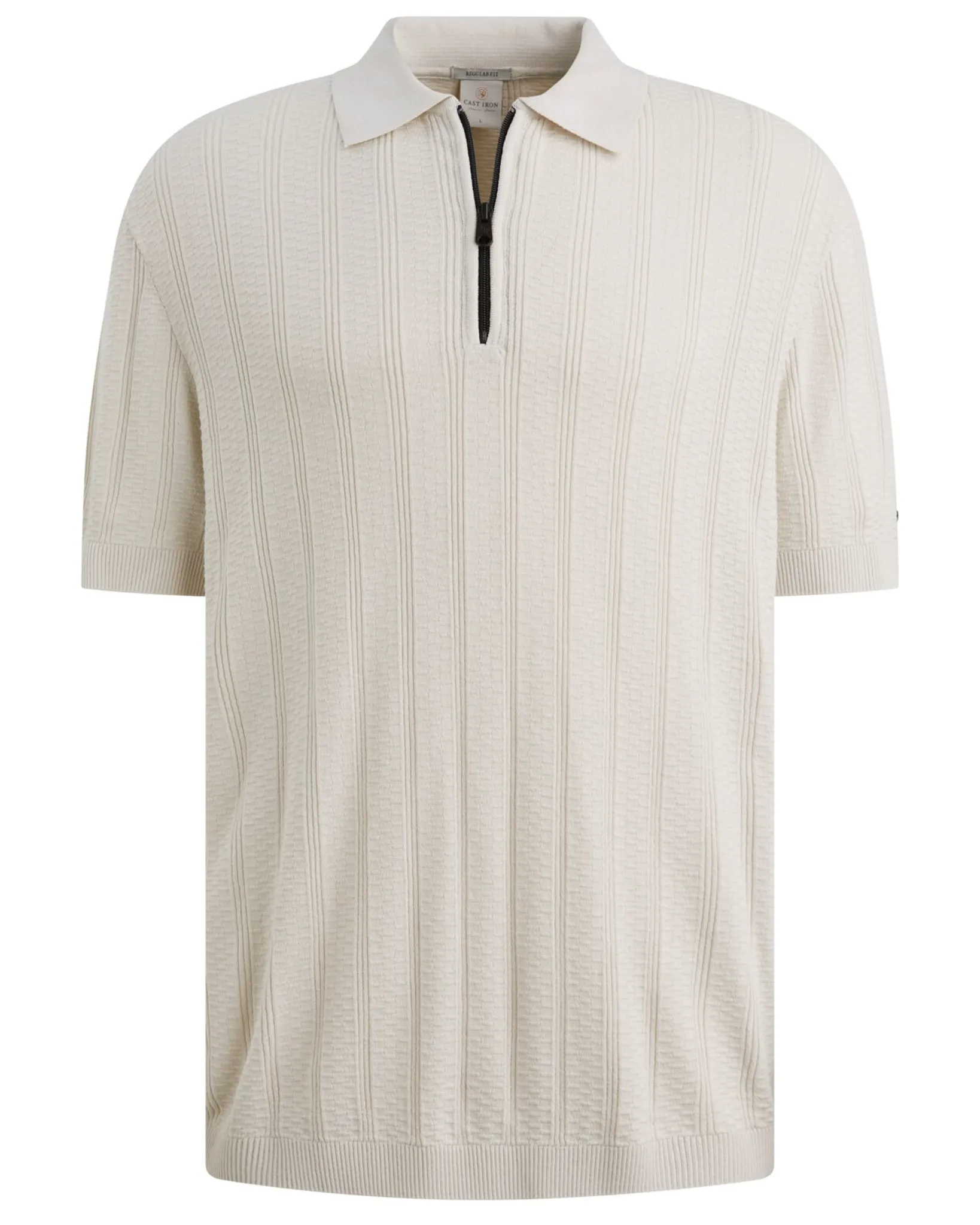 Cast Iron Polo Korte mouw Wit 111148-001-L