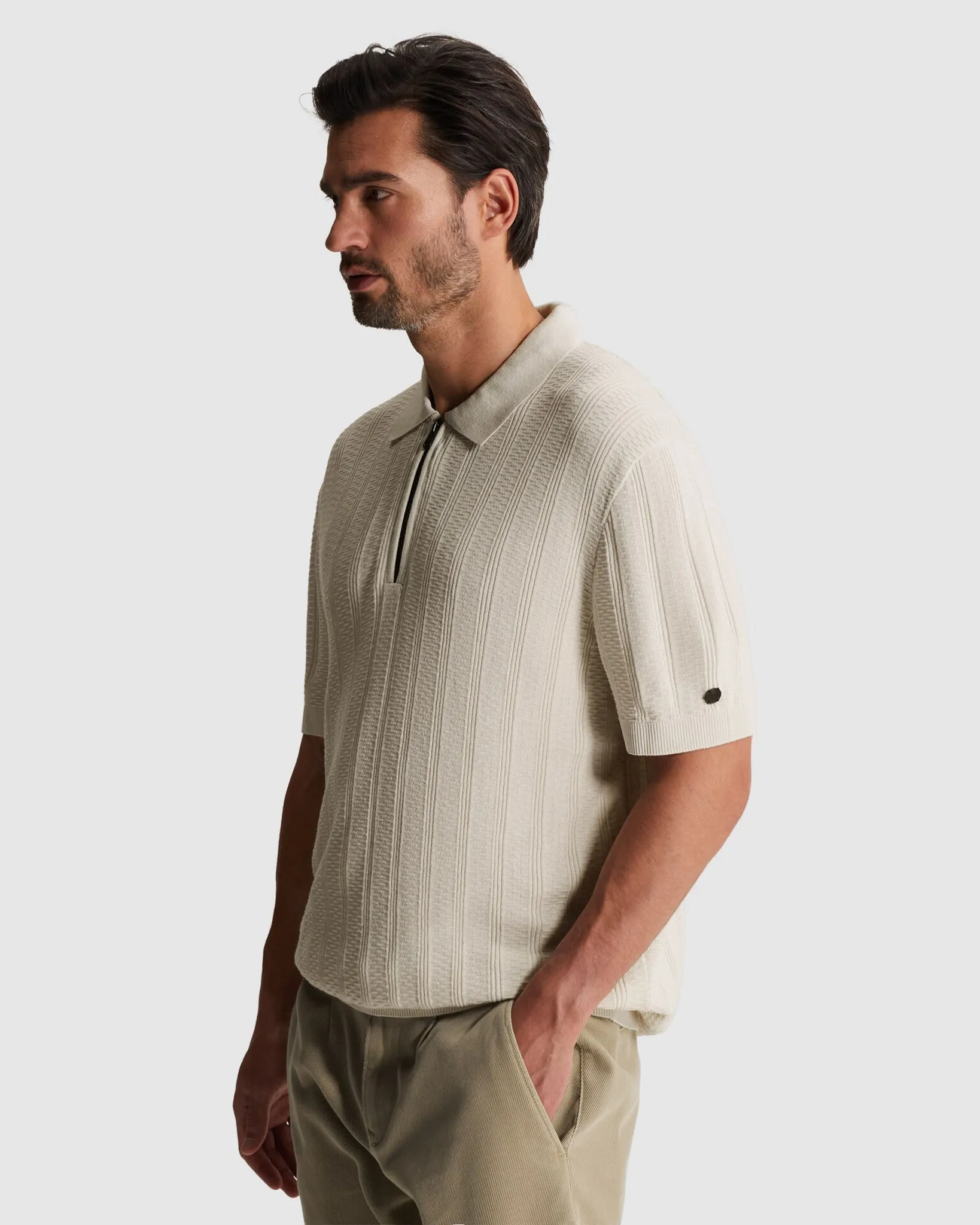 Cast Iron Polo Korte mouw Wit 111148-001-L