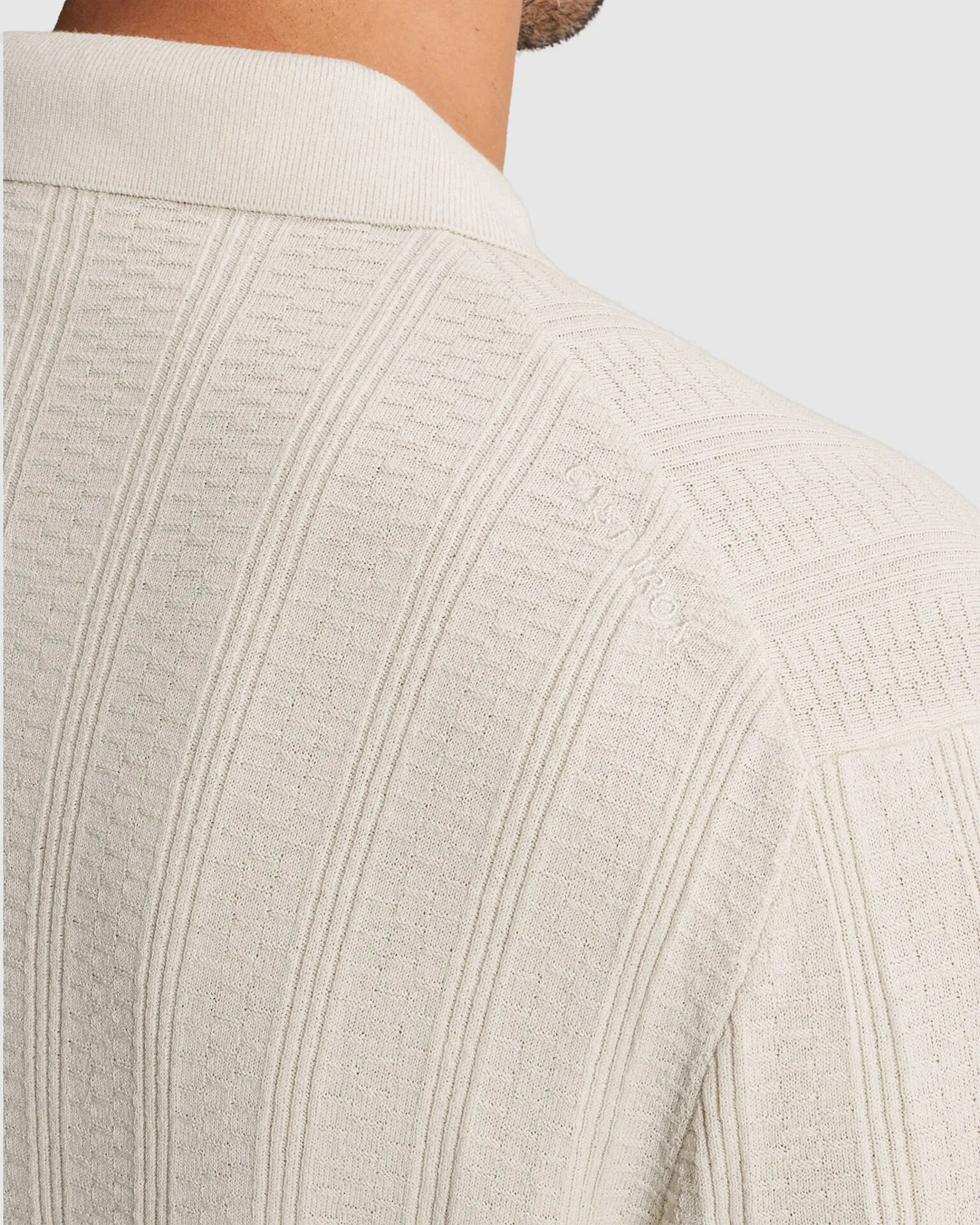 Cast Iron Polo Korte mouw Wit 111148-001-L