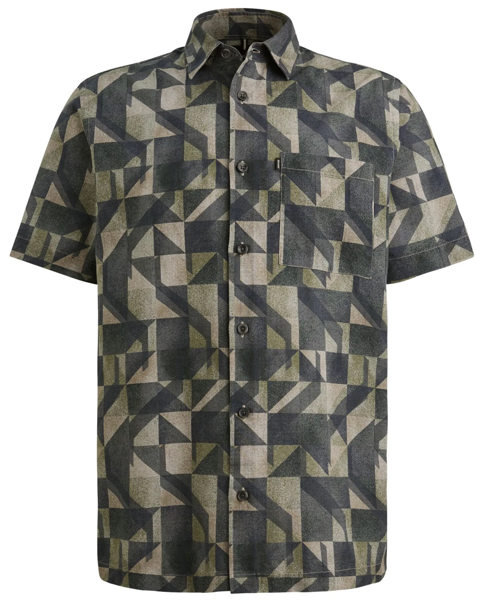 Vanguard Casual Overhemd Blauw 111151-001-M