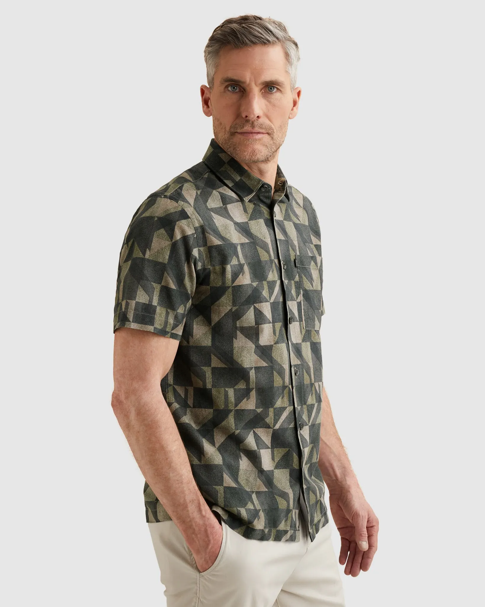 Vanguard Casual Overhemd Blauw 111151-001-M