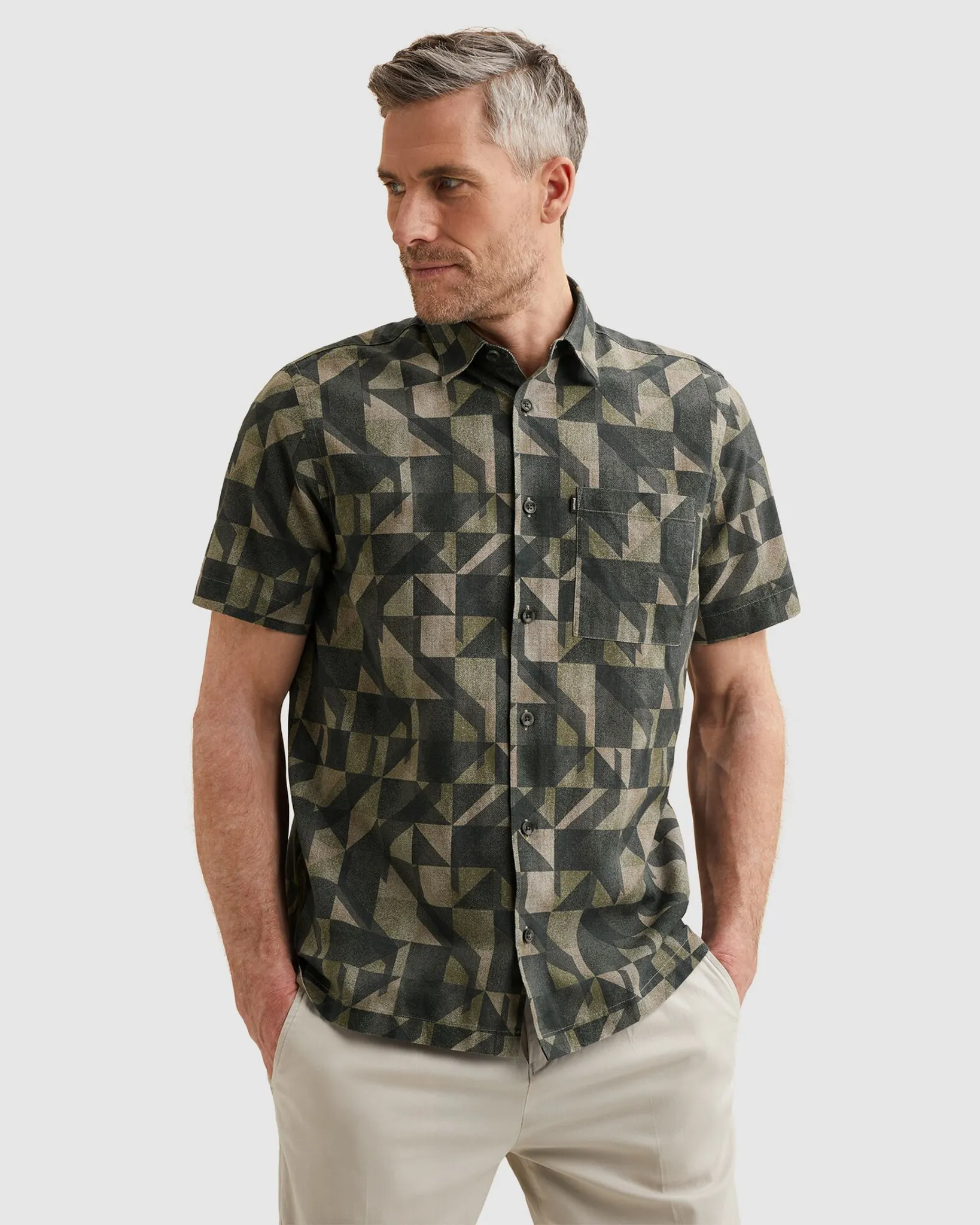 Vanguard Casual Overhemd Blauw 111151-001-M