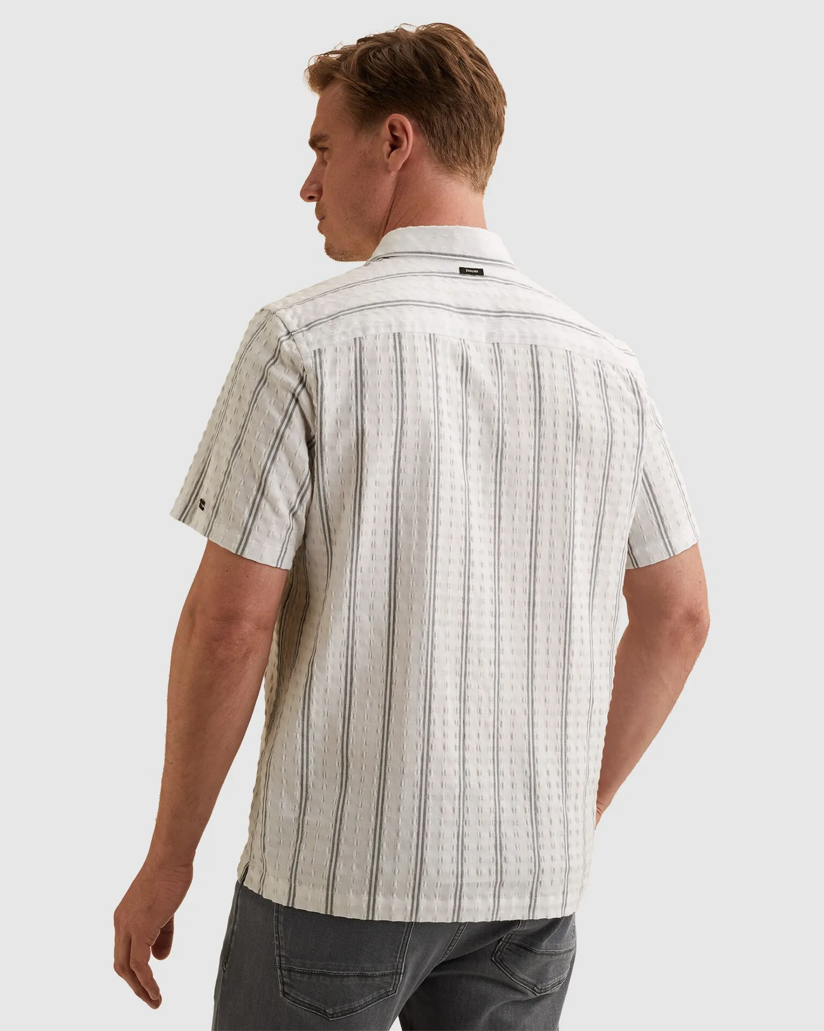 Vanguard Casual Overhemd Wit 111152-001-M