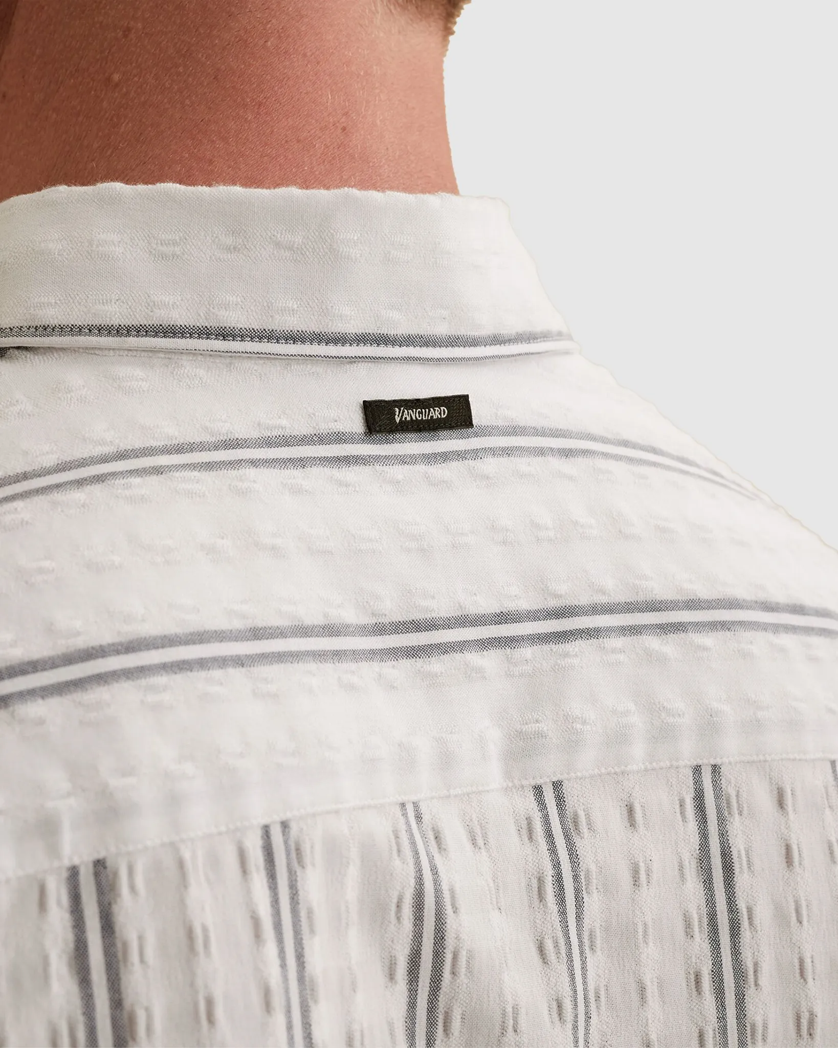 Vanguard Casual Overhemd Wit 111152-001-M