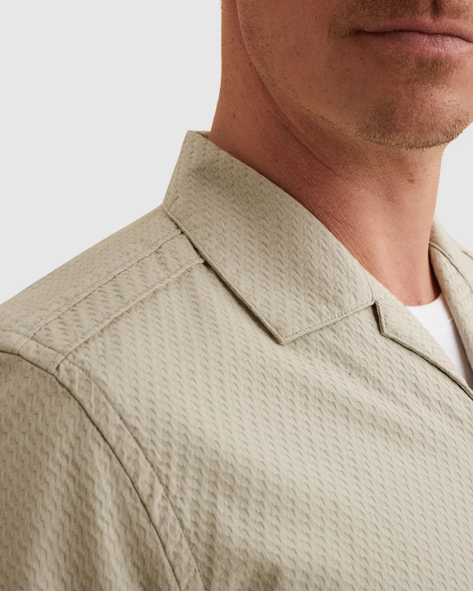 Vanguard Casual Overhemd Wit 111154-001-M