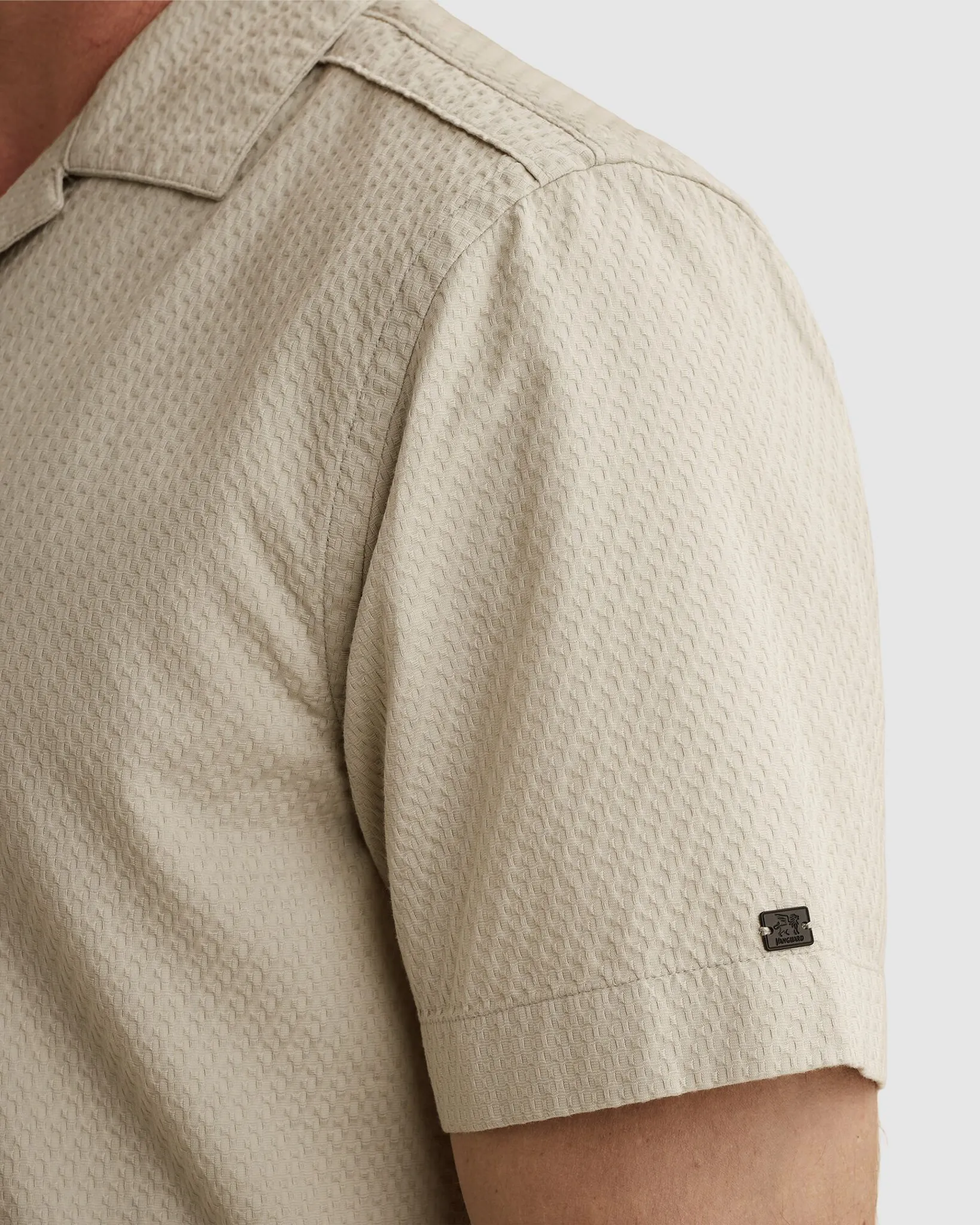 Vanguard Casual Overhemd Wit 111154-001-M