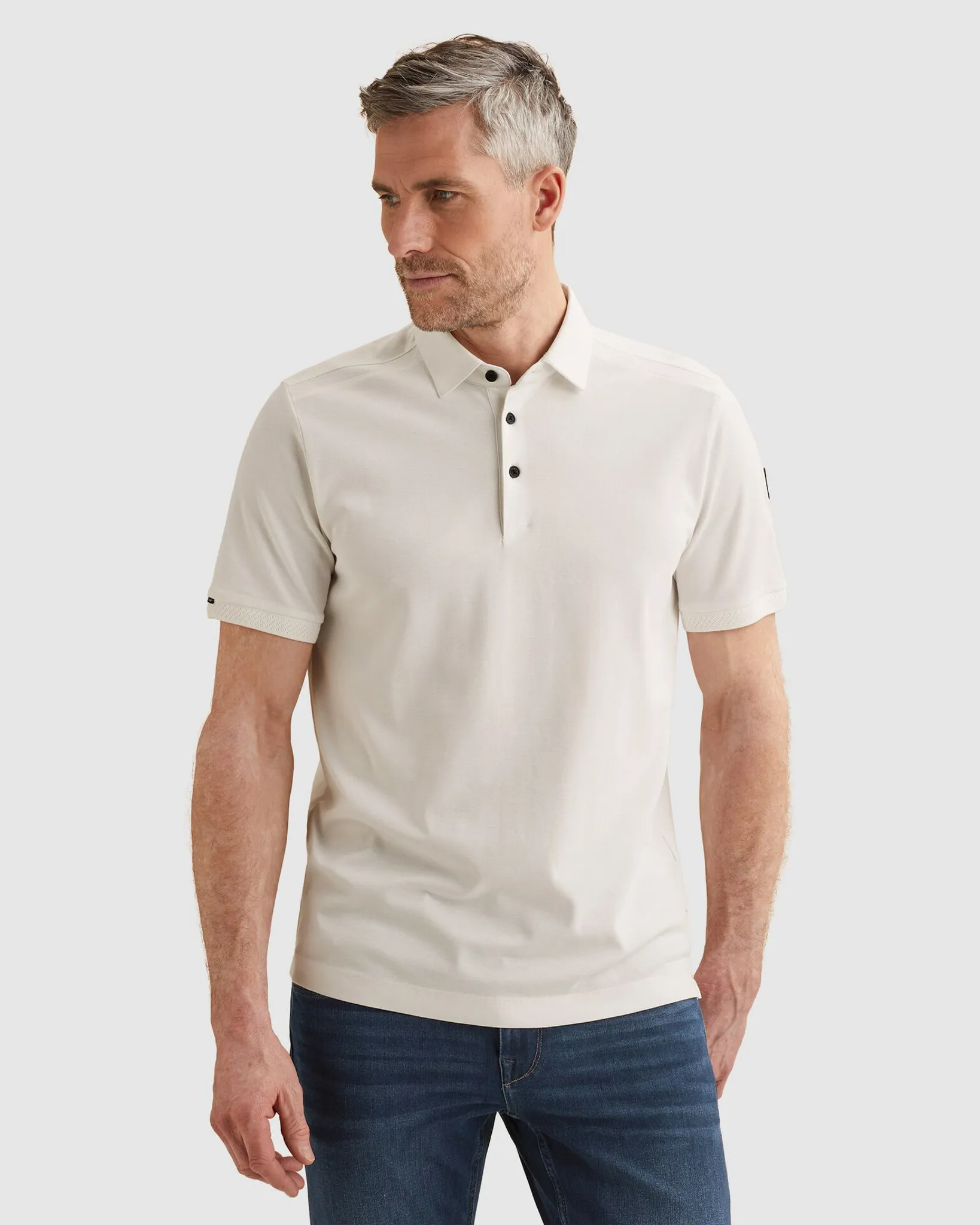 Vanguard Polo Korte mouw Ecru 111162-001-M