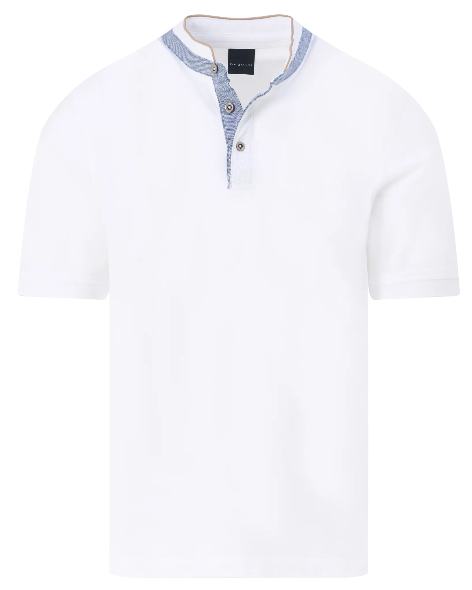 Bugatti clothing Polo Wit 111188-001-L