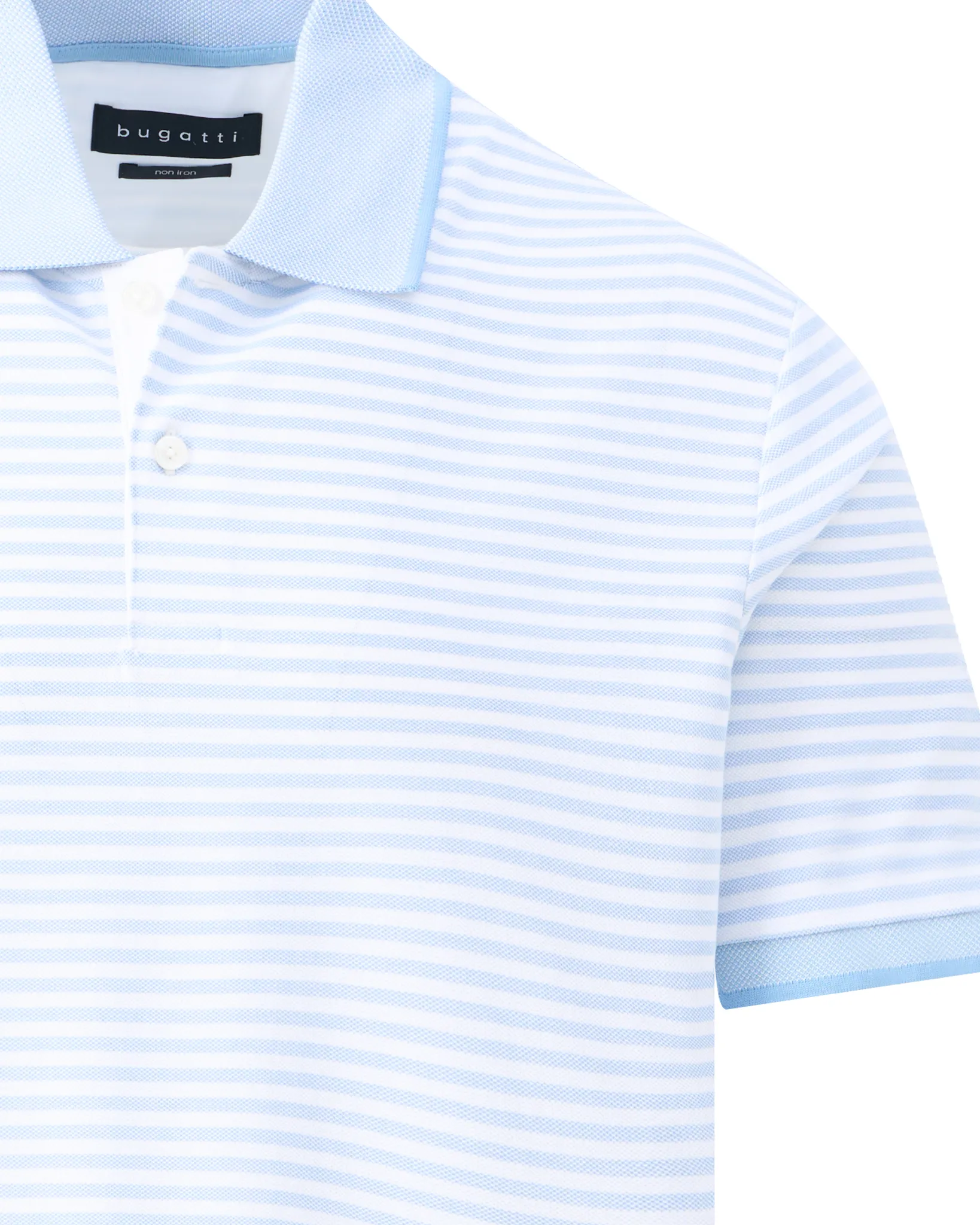 Bugatti clothing Polo Licht blauw 111193-001-L