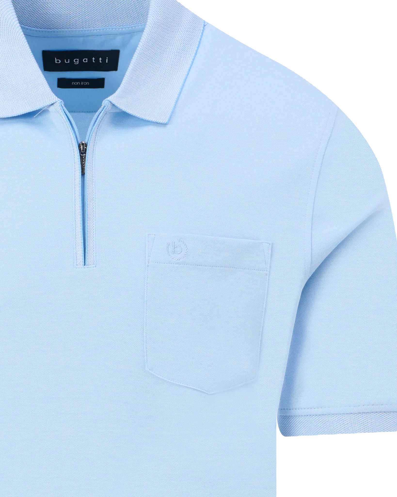 Bugatti clothing Polo Licht blauw 111194-001-L