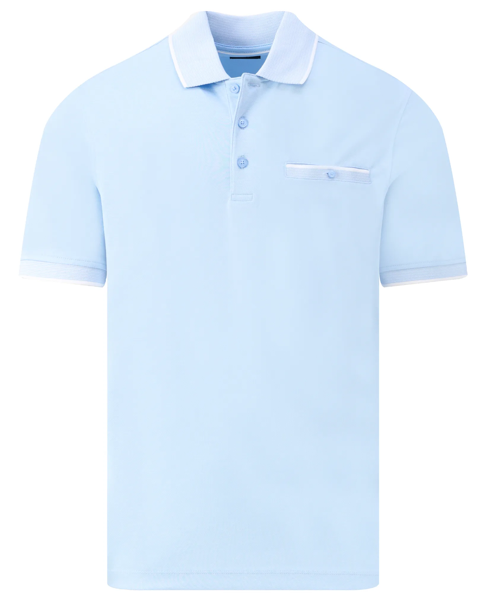 Bugatti clothing Polo Licht blauw 111200-001-L