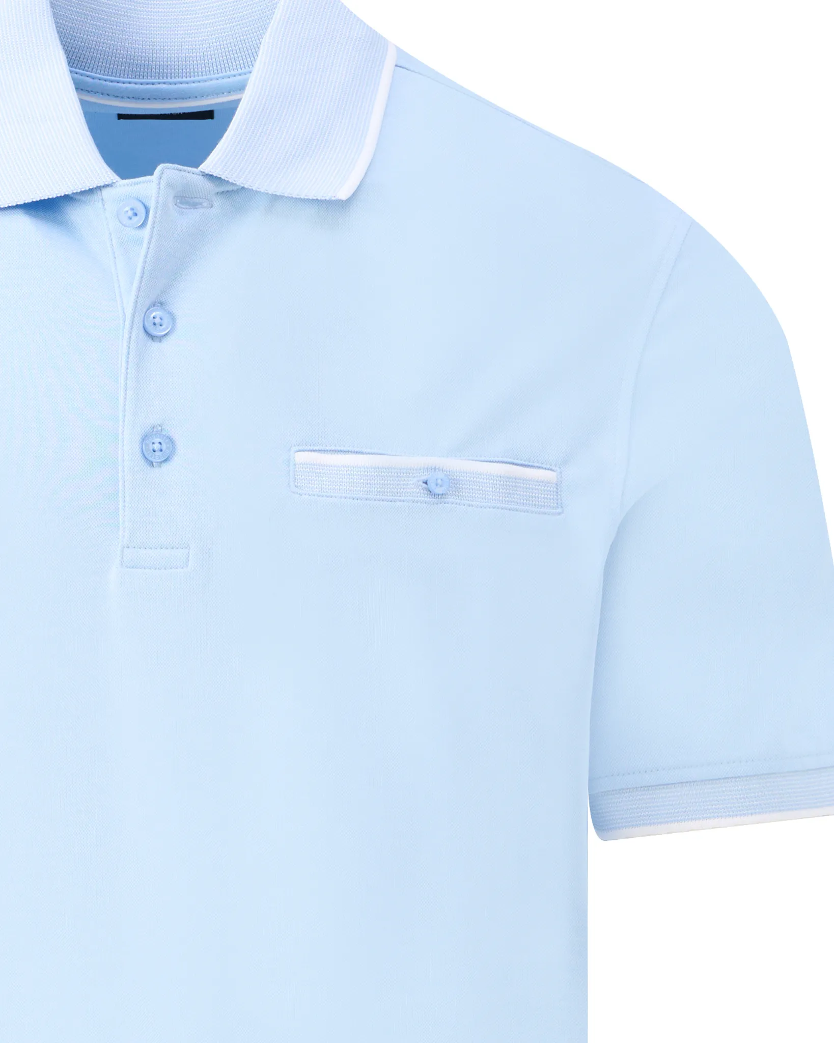 Bugatti clothing Polo Licht blauw 111200-001-L