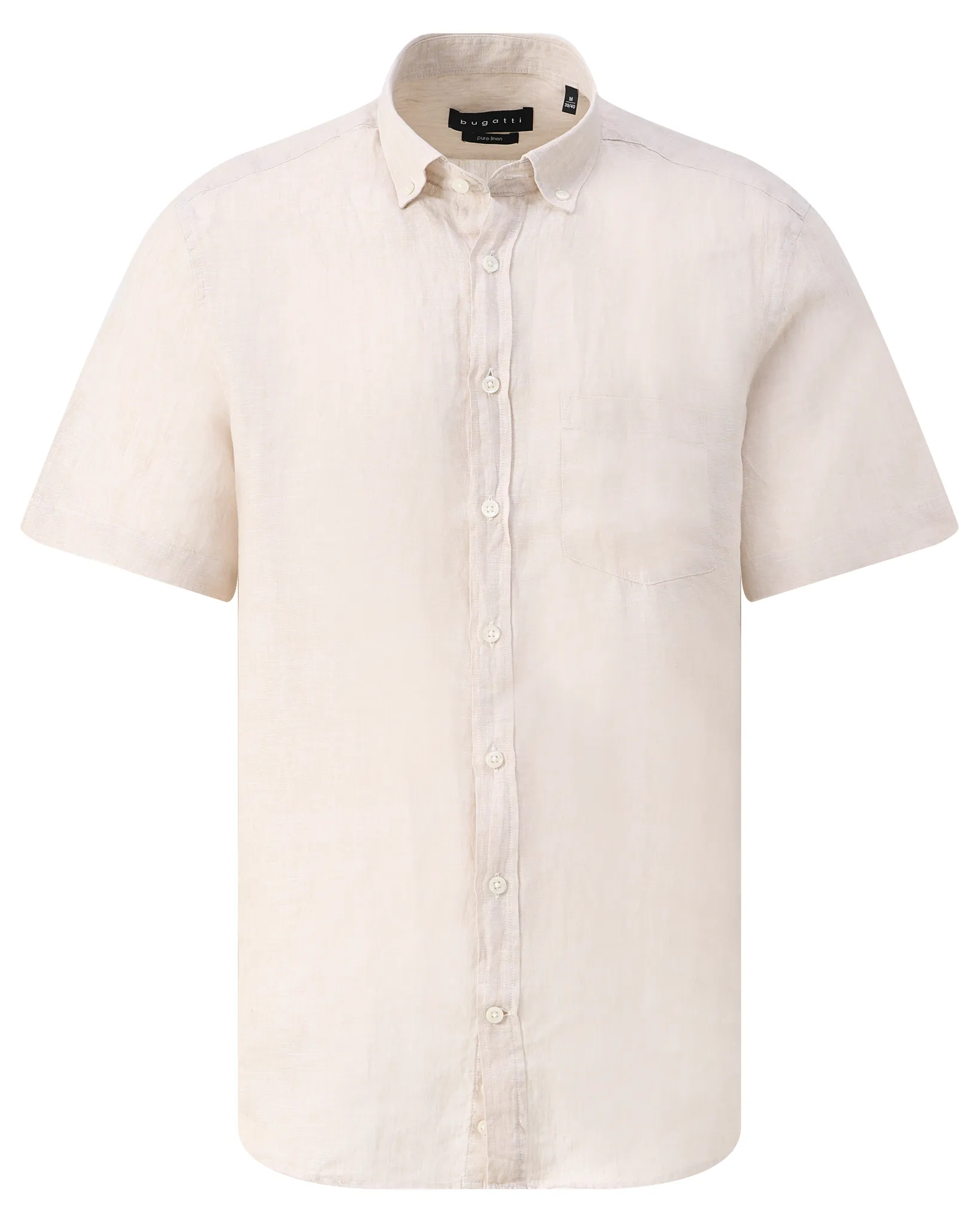 Bugatti clothing Casual Overhemd Beige 111203-001-L