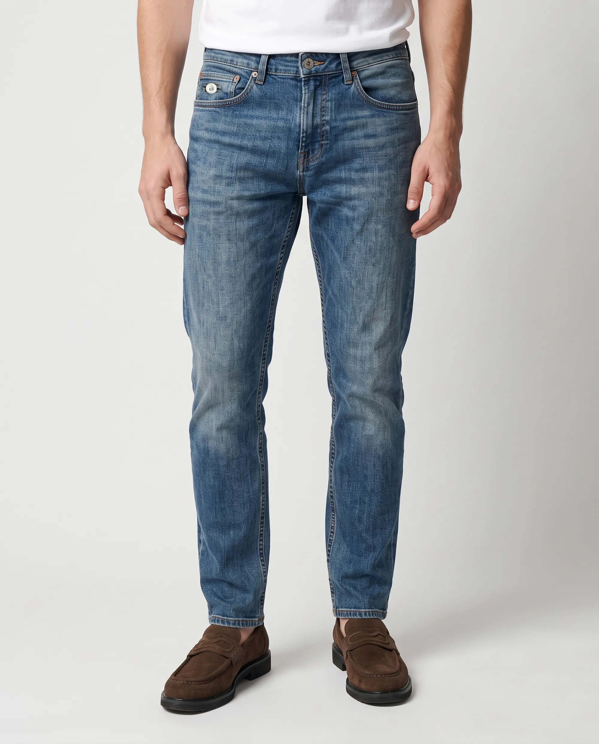 Denham Jeans Razor Travis Blauw 111219-001-30/32