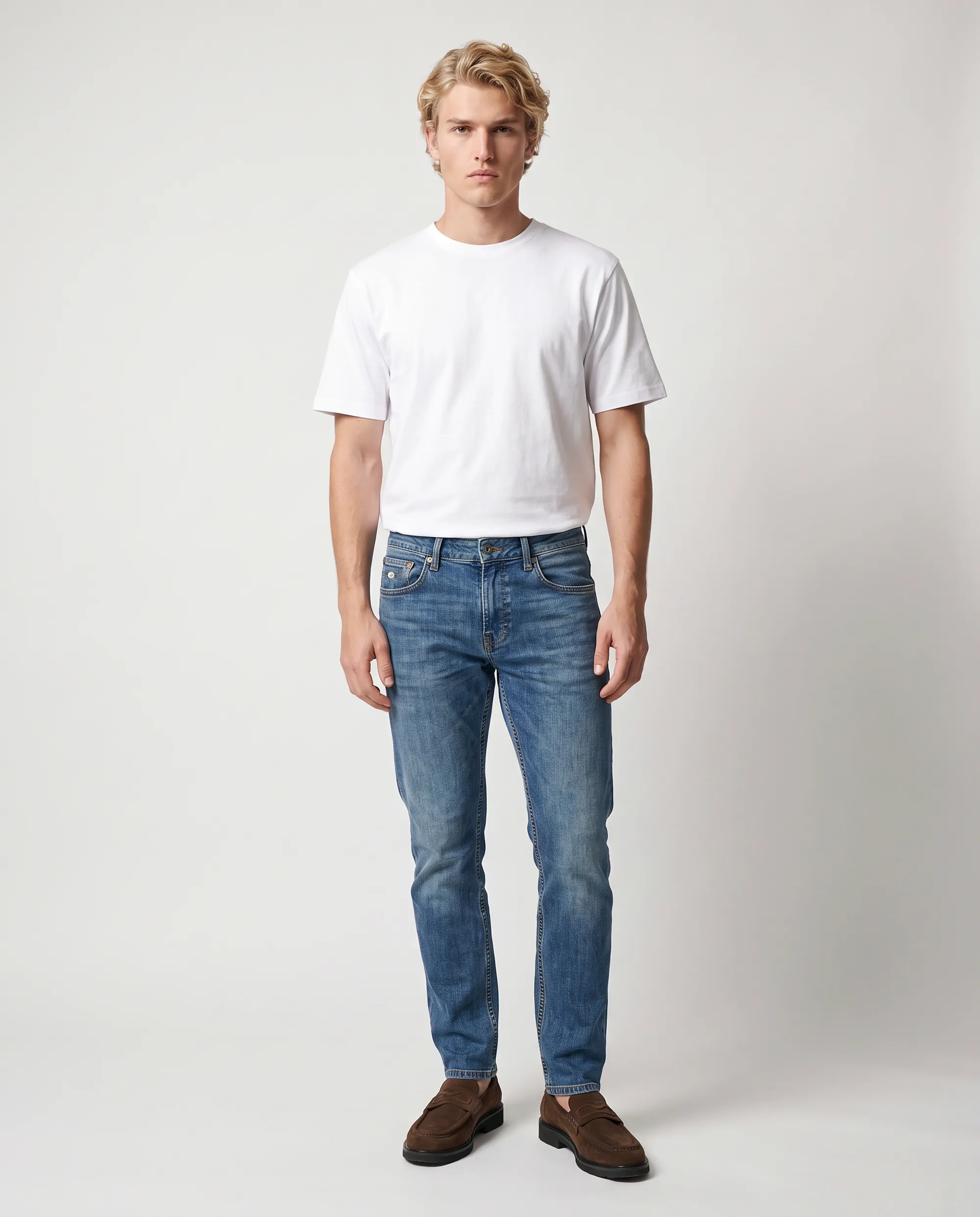 Denham Jeans Razor Travis Blauw 111219-001-30/32