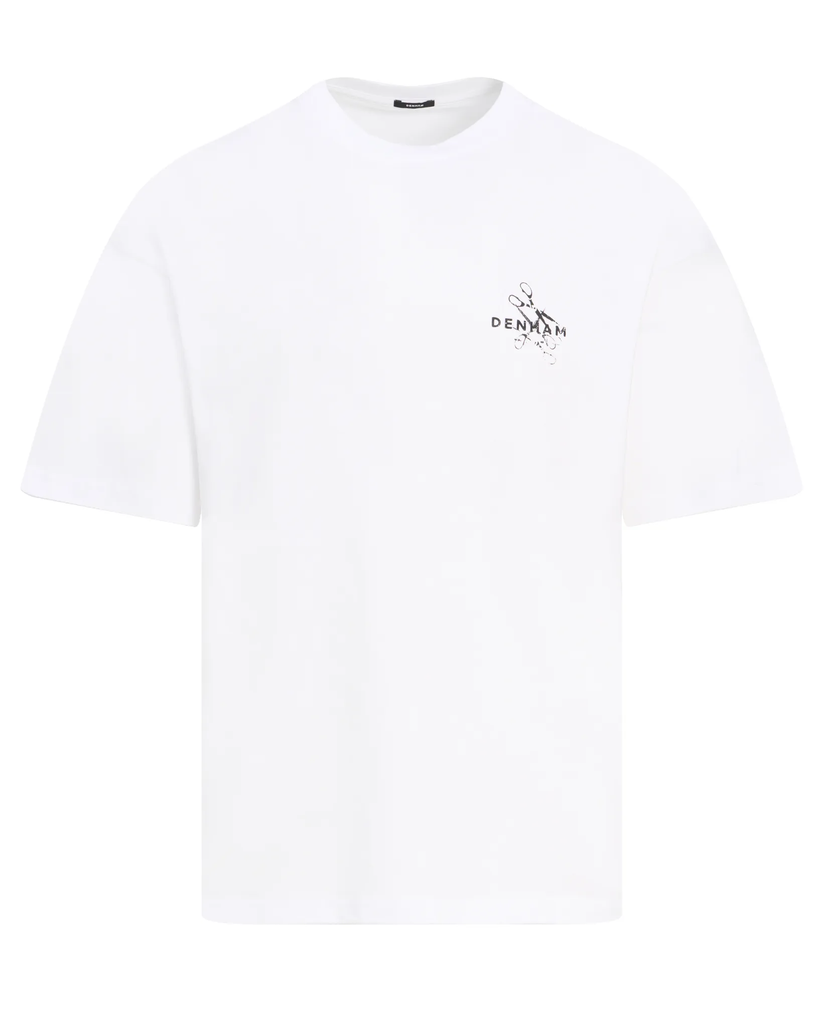 Denham Frame T-shirt  Wit 111226-001-L