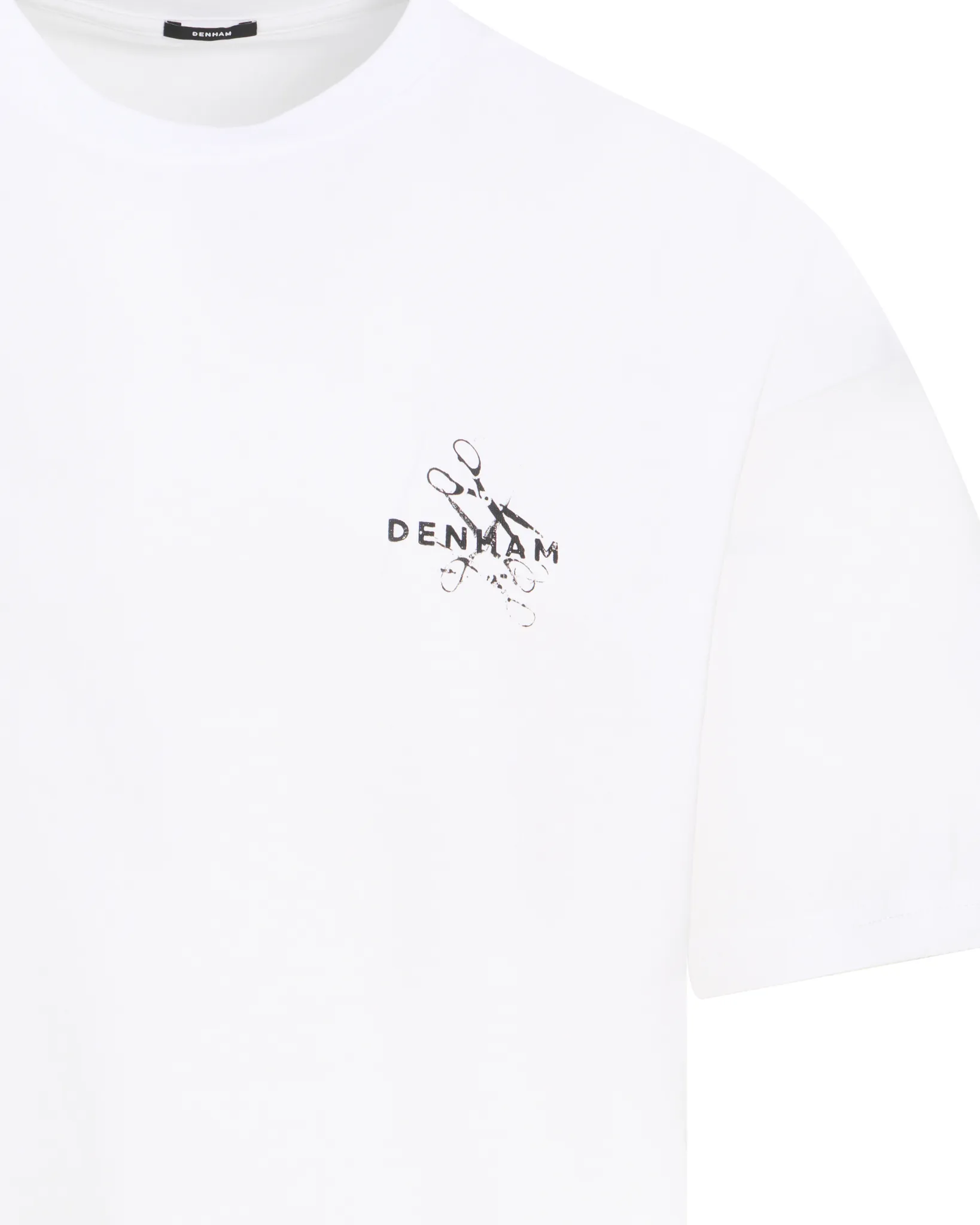 Denham Frame T-shirt  Wit 111226-001-L