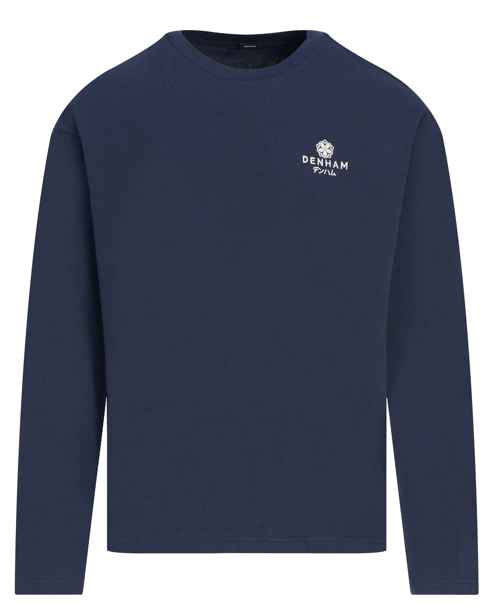Denham T-shirt Tsubaki Blauw 111227-001-L
