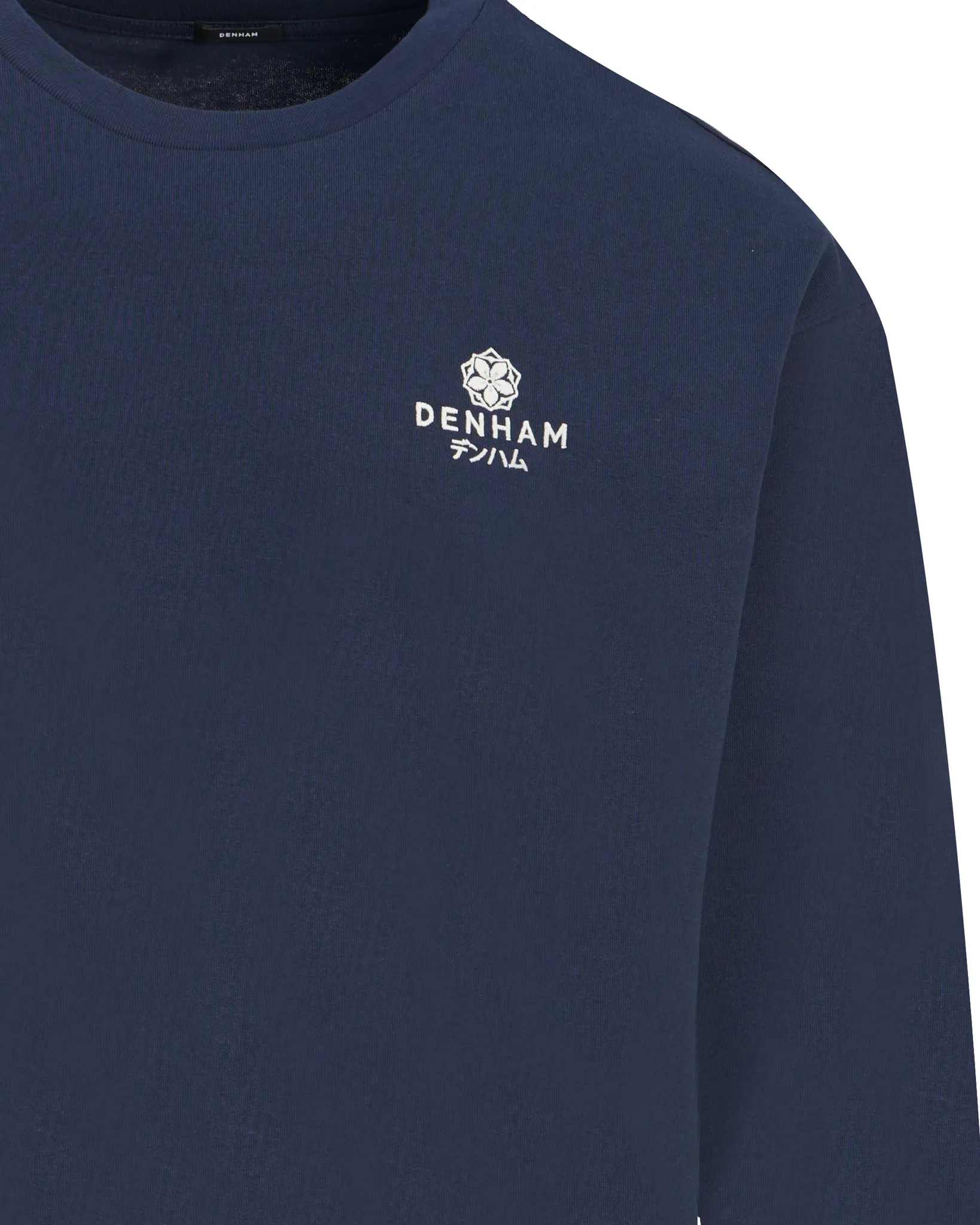 Denham T-shirt Tsubaki Blauw 111227-001-L