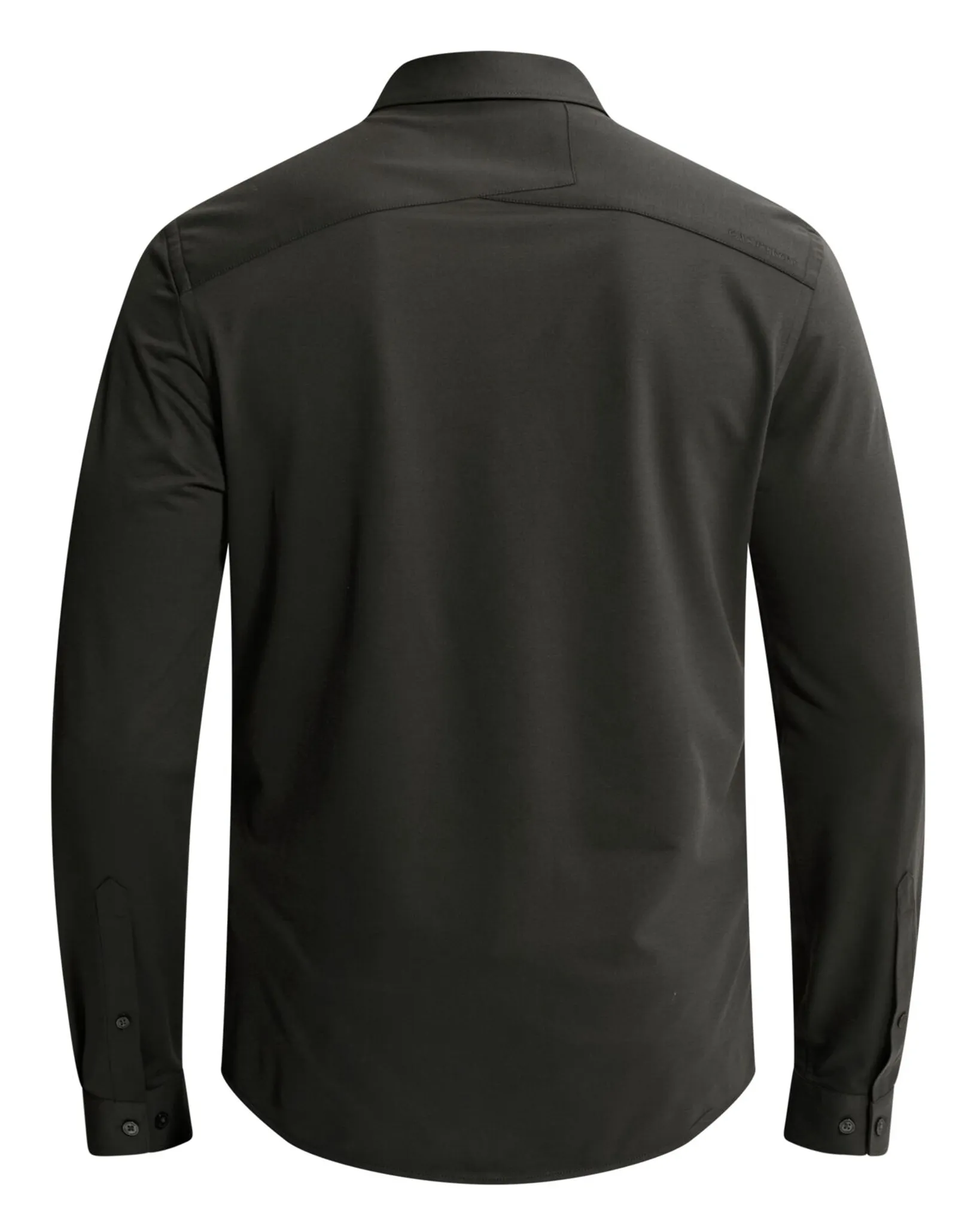 Cast Iron Casual Overhemd Grijs 111427-001-L
