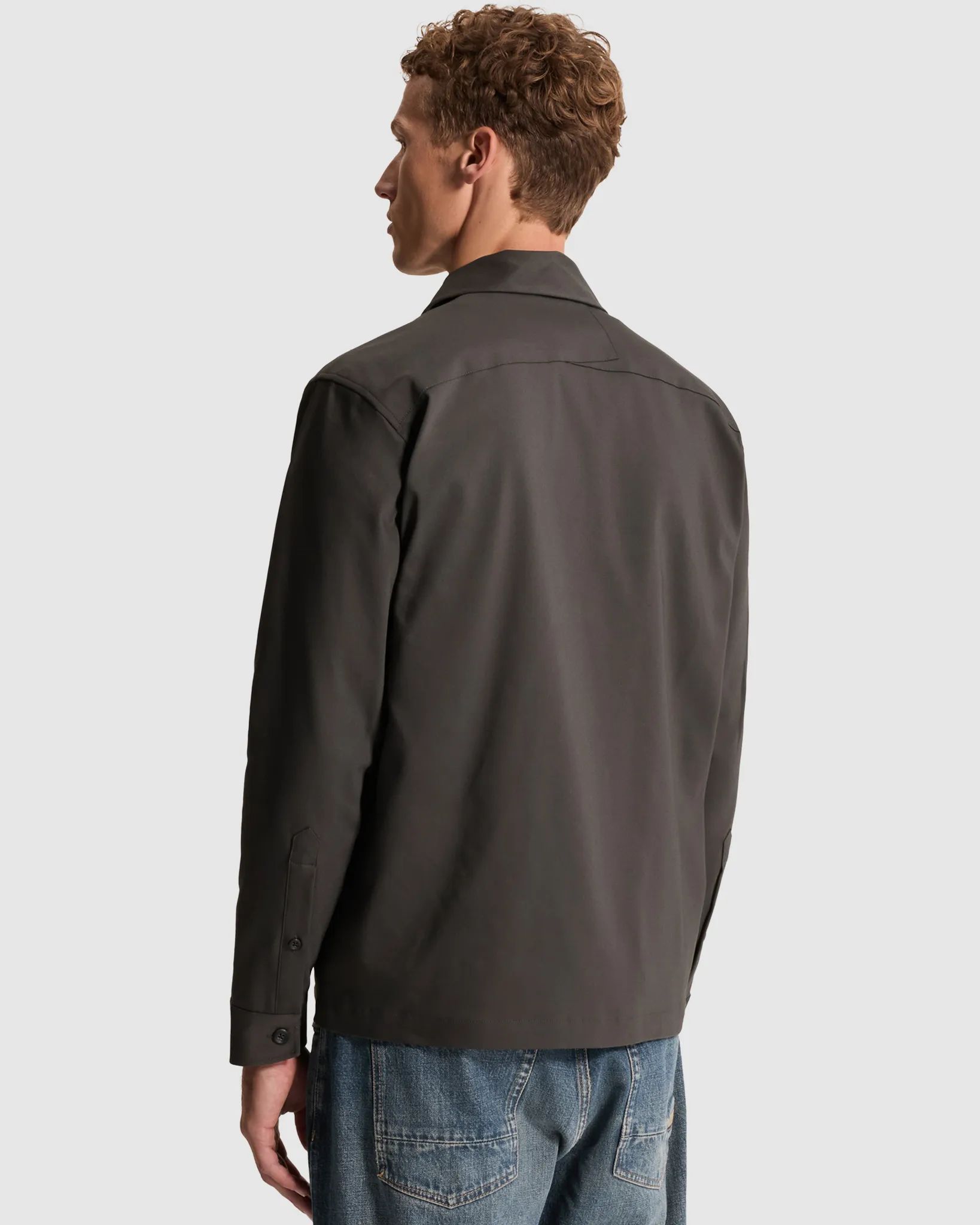 Cast Iron Casual overhemd Grijs 111430-001-L