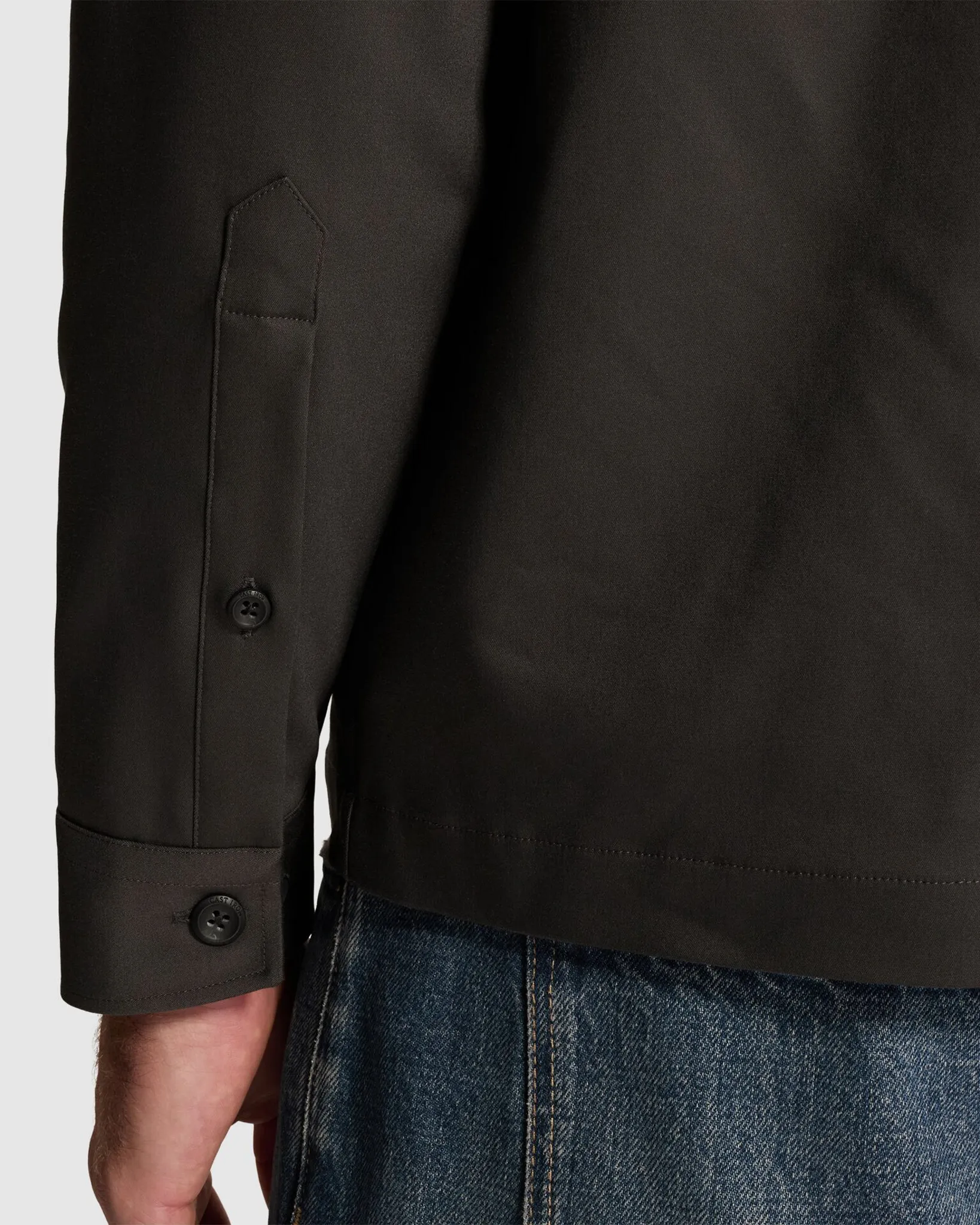 Cast Iron Overshirt Tech Stretch Grijs 111430-001-L