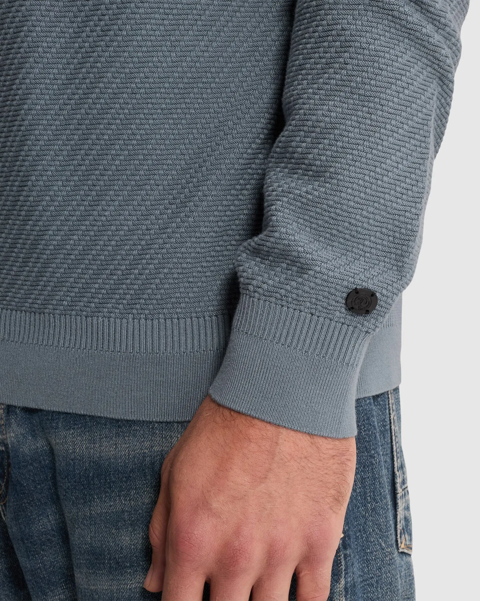 Cast Iron Vest Blauw 111437-001-L