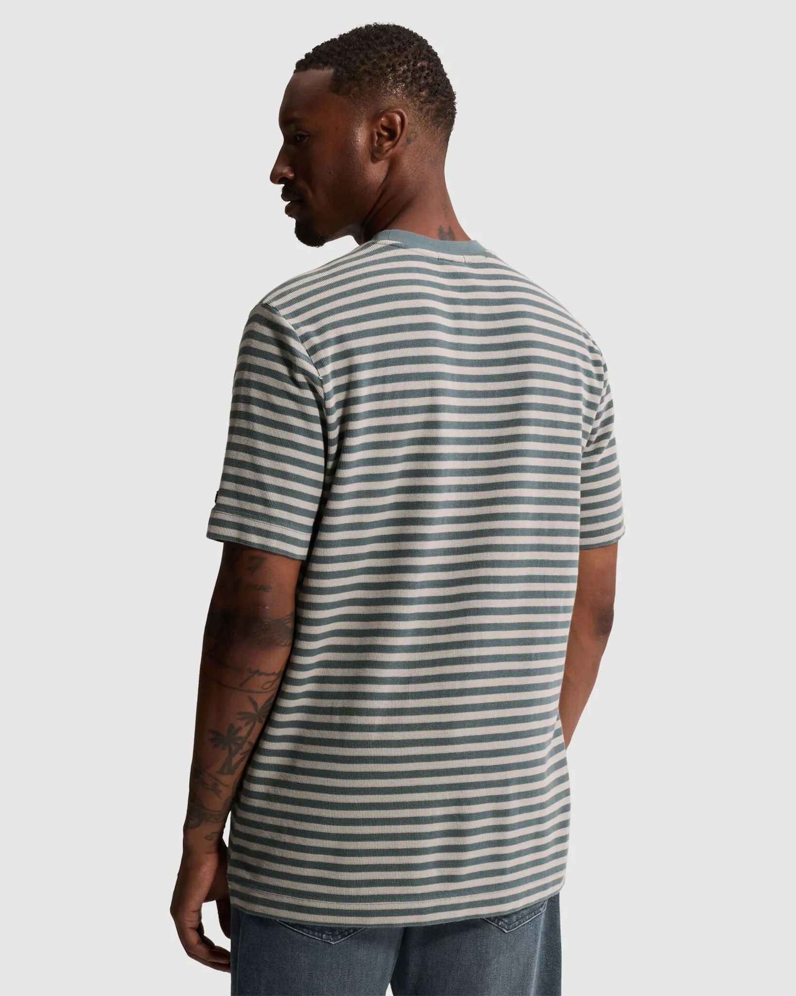 Cast Iron T-shirt Korte mouw Blauw 111440-001-L