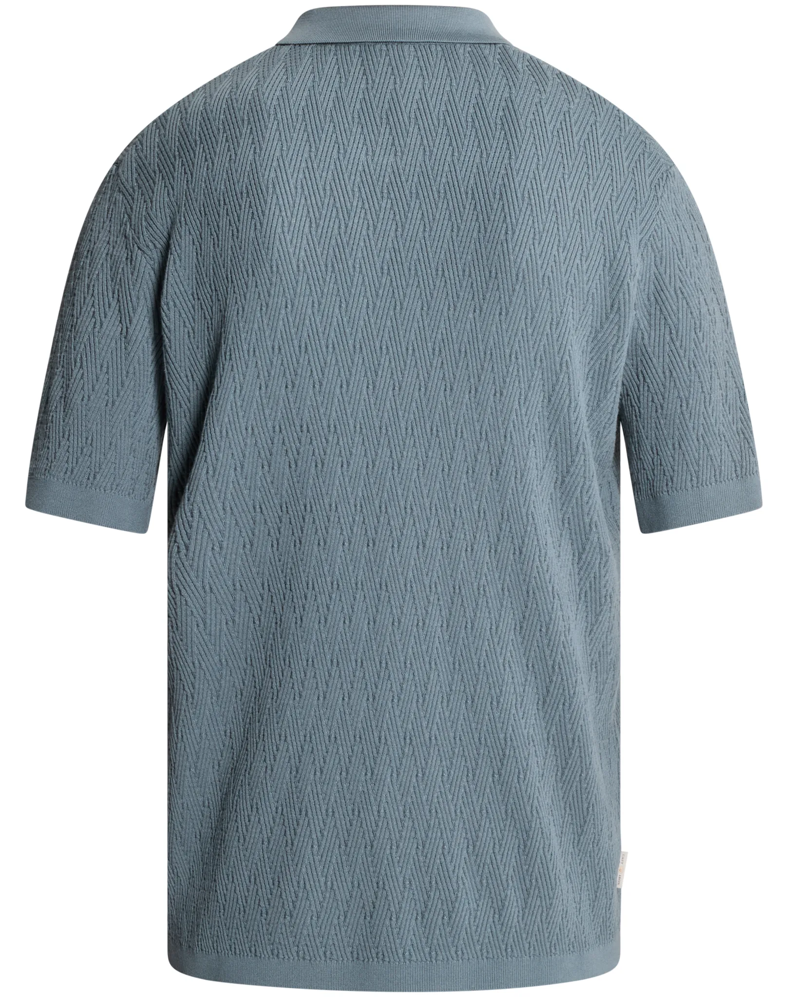 Cast Iron Polo Blauw 111444-001-L