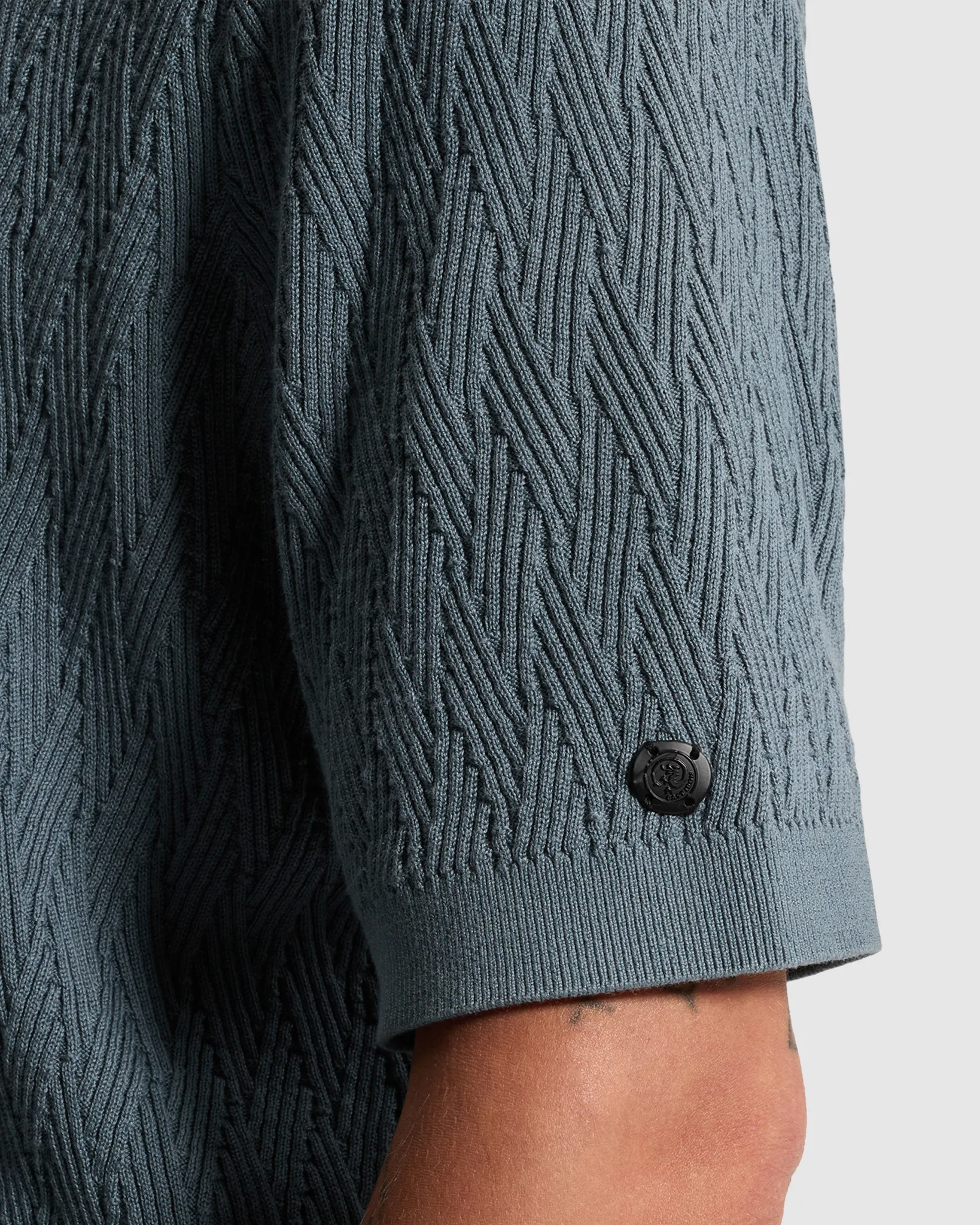Cast Iron Polo Blauw 111444-001-L