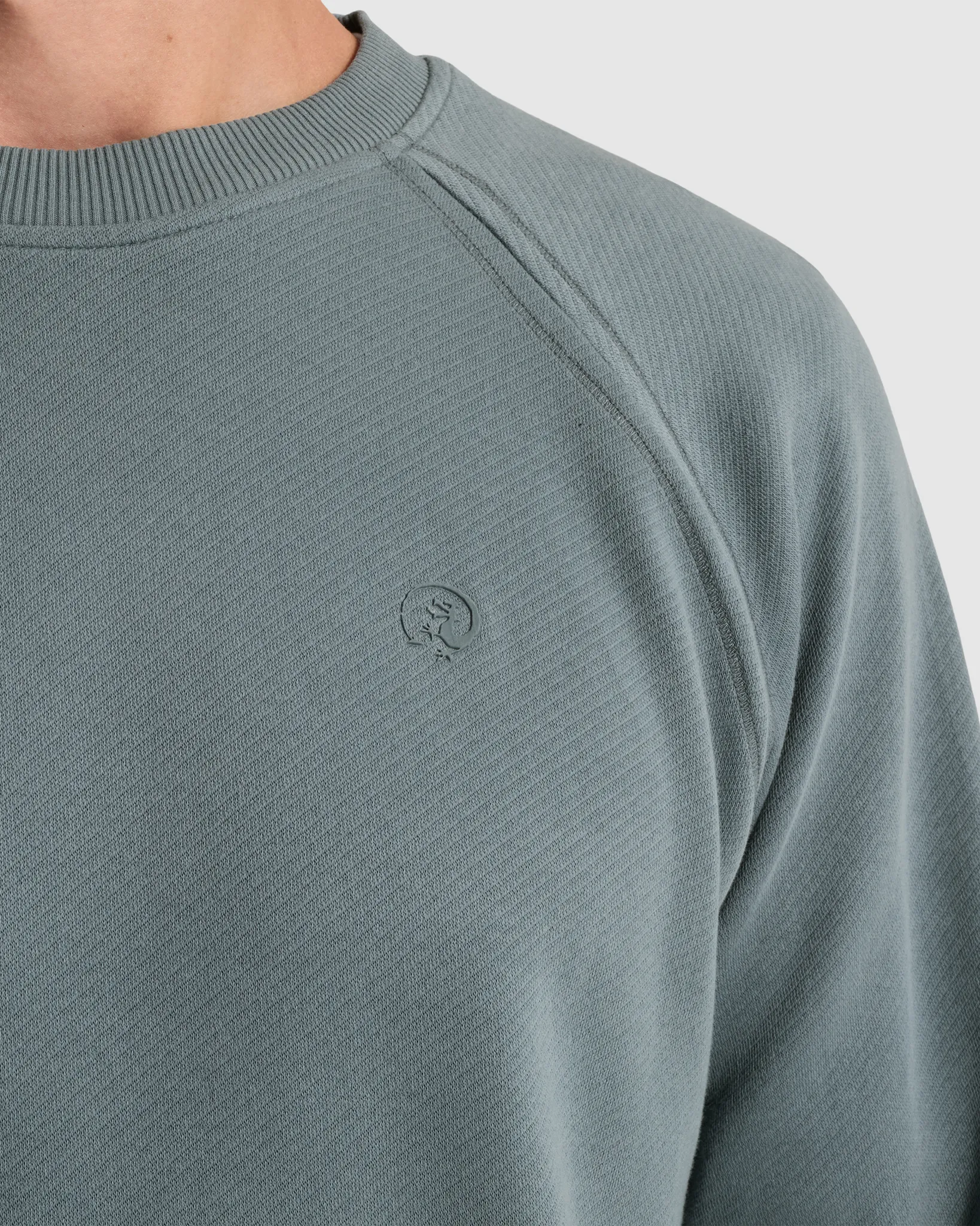 Cast Iron Sweater Blauw 111445-001-L
