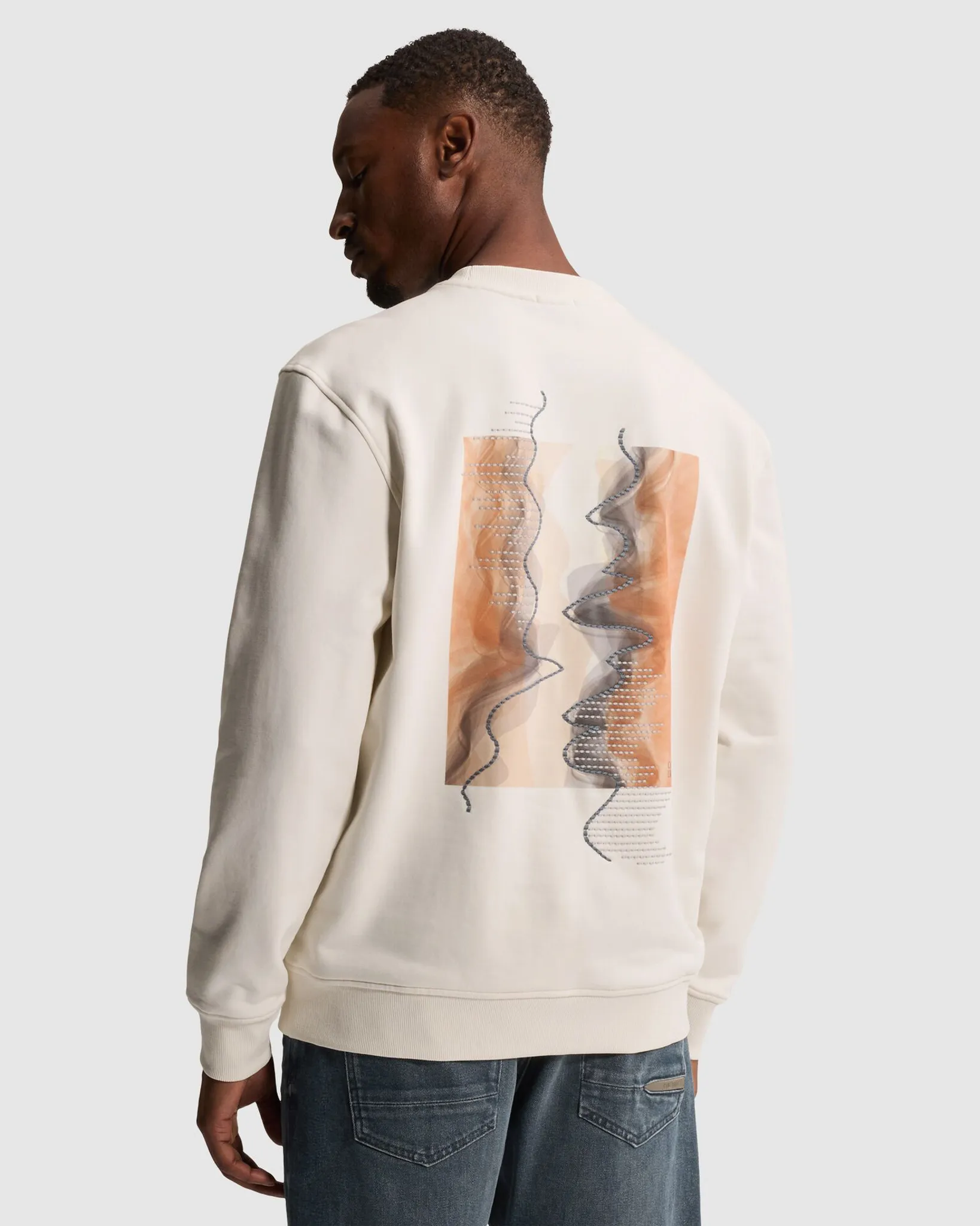 Cast Iron Sweater Wit 111447-001-L