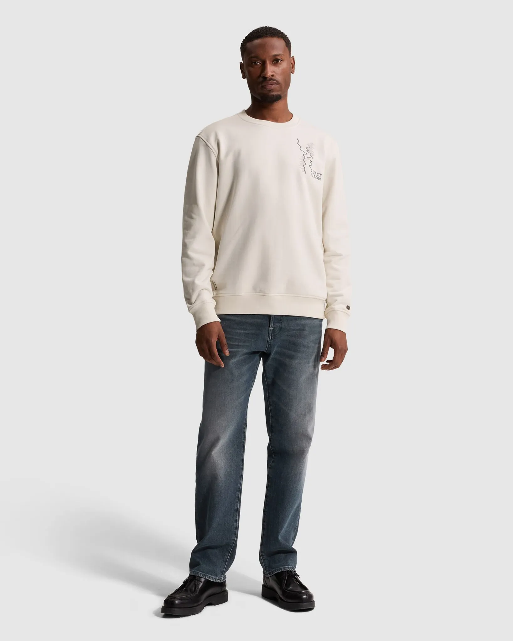 Cast Iron Sweater Wit 111447-001-L